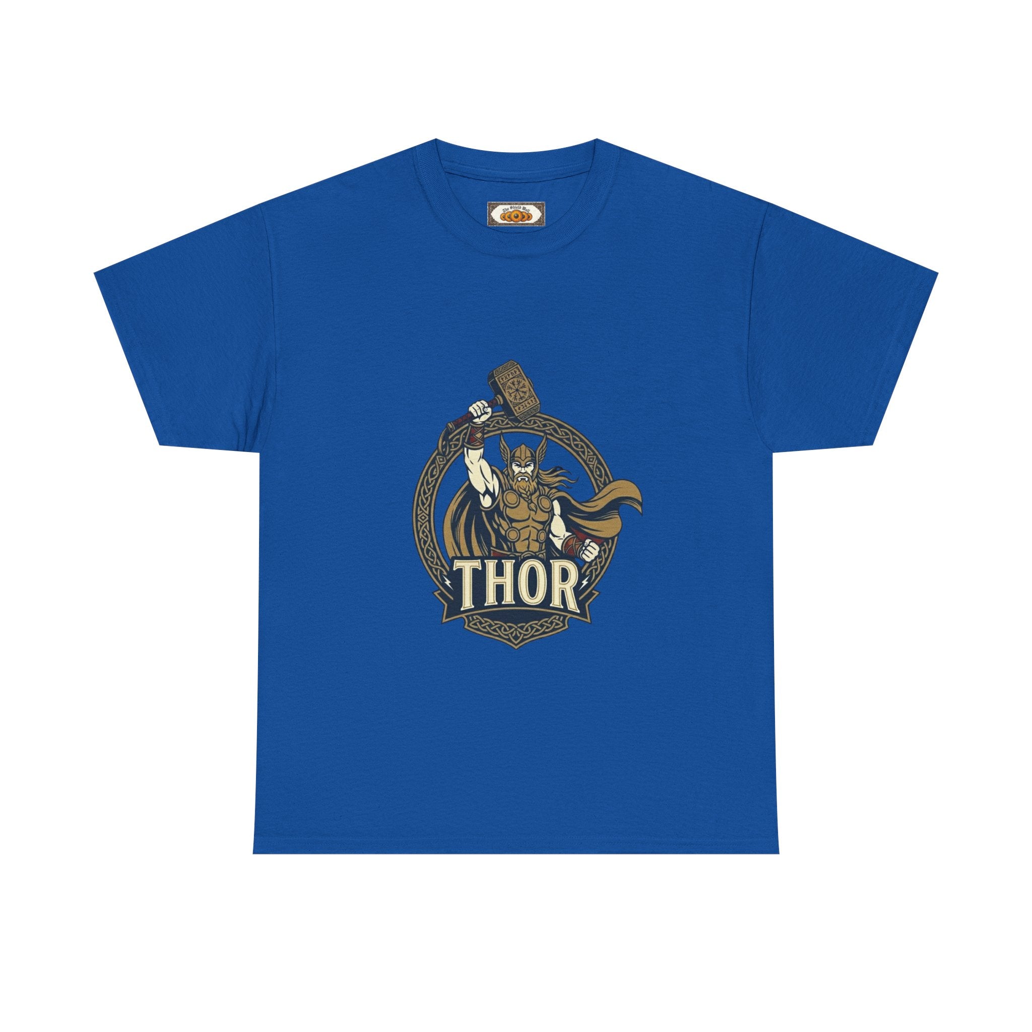 Thor Norse God of Thunder T-Shirt | Unisex Mjolnir Hammer Graphic Tee