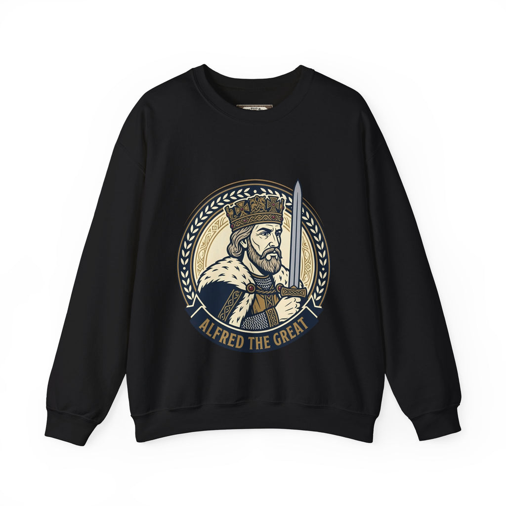 Alfred the Great Sweatshirt | Unisex Adult Heritage Crewneck