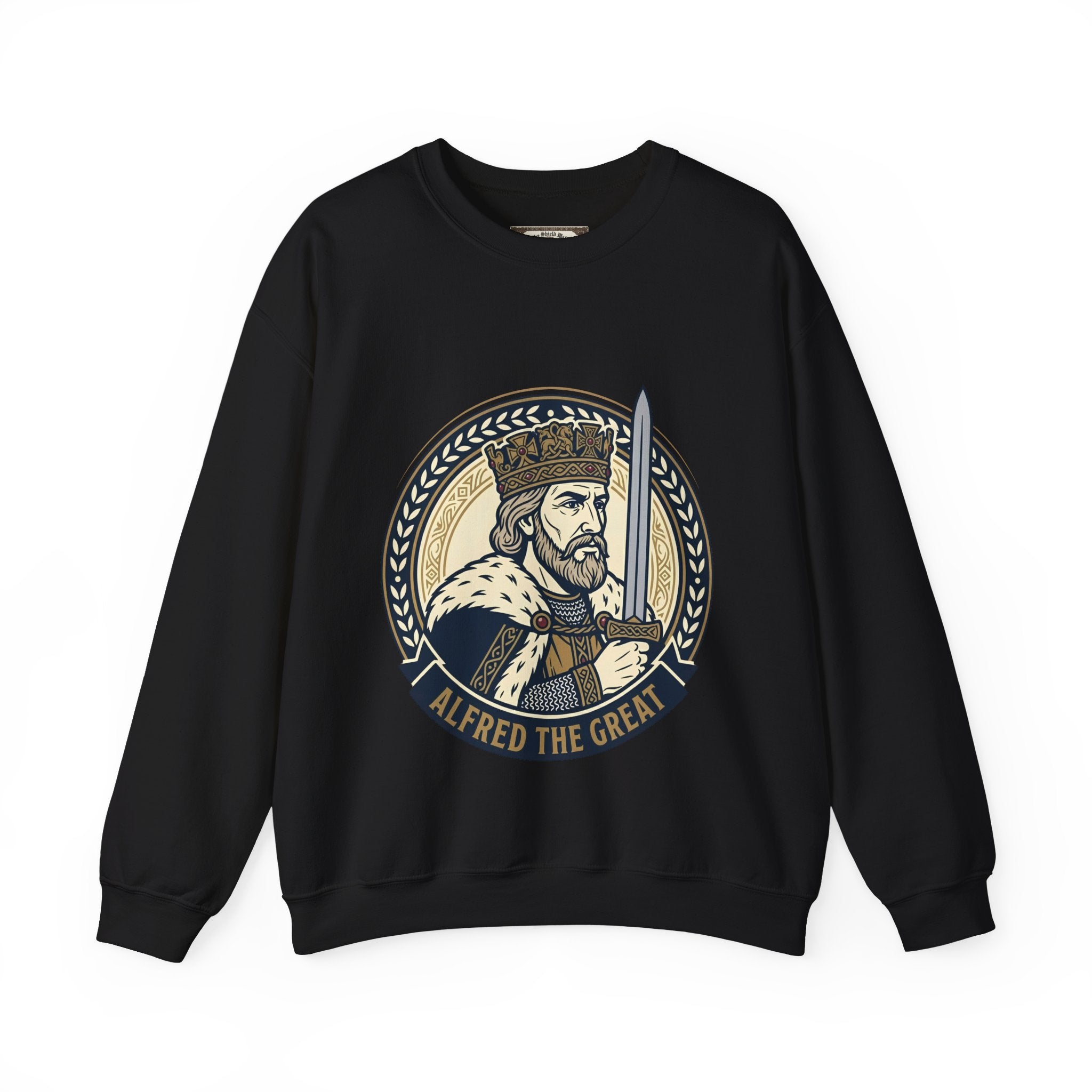 Alfred the Great Sweatshirt | Unisex Adult Heritage Crewneck