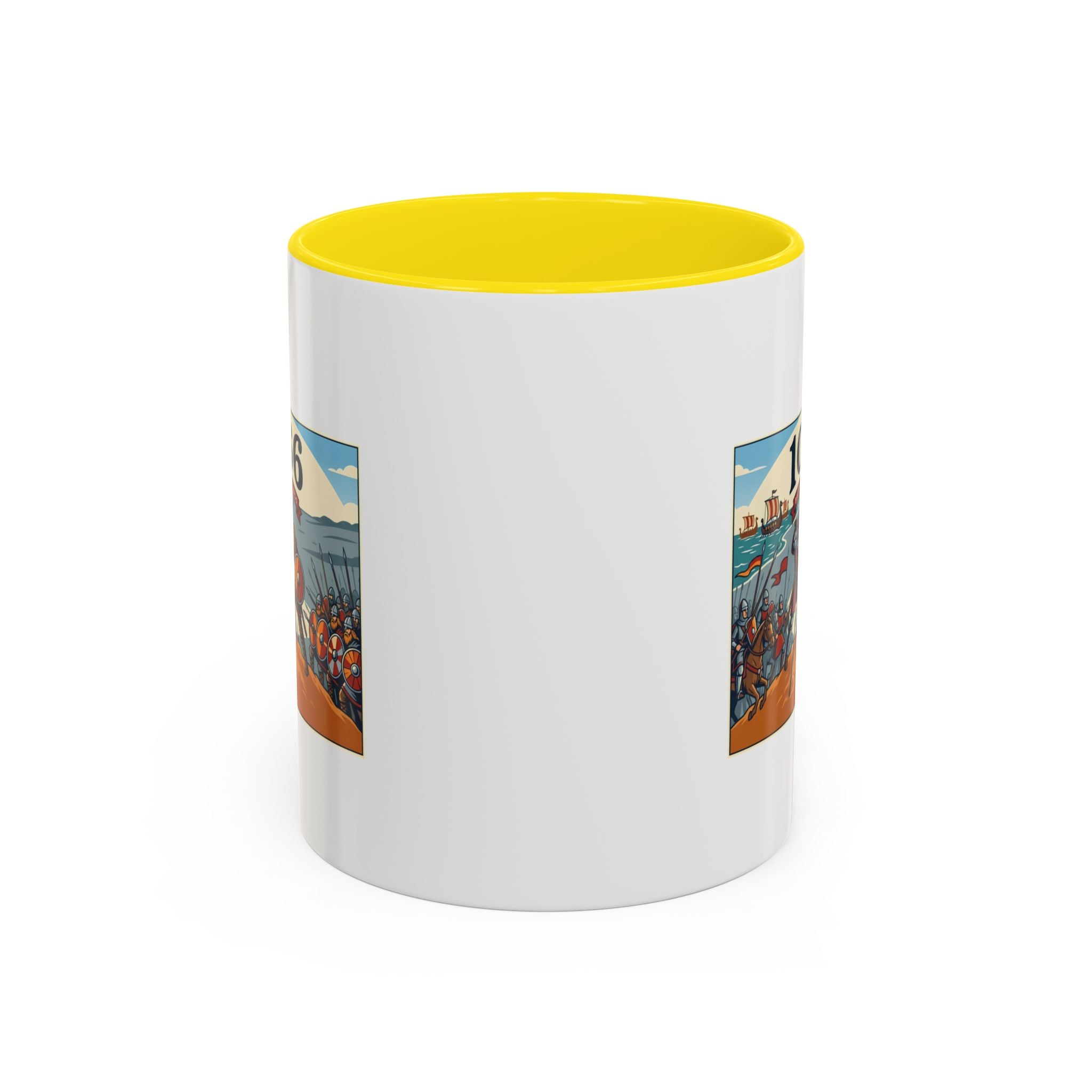 1066 Battle Coffee Mug — Medieval Norman Conquest Design — End of an Era — 11oz