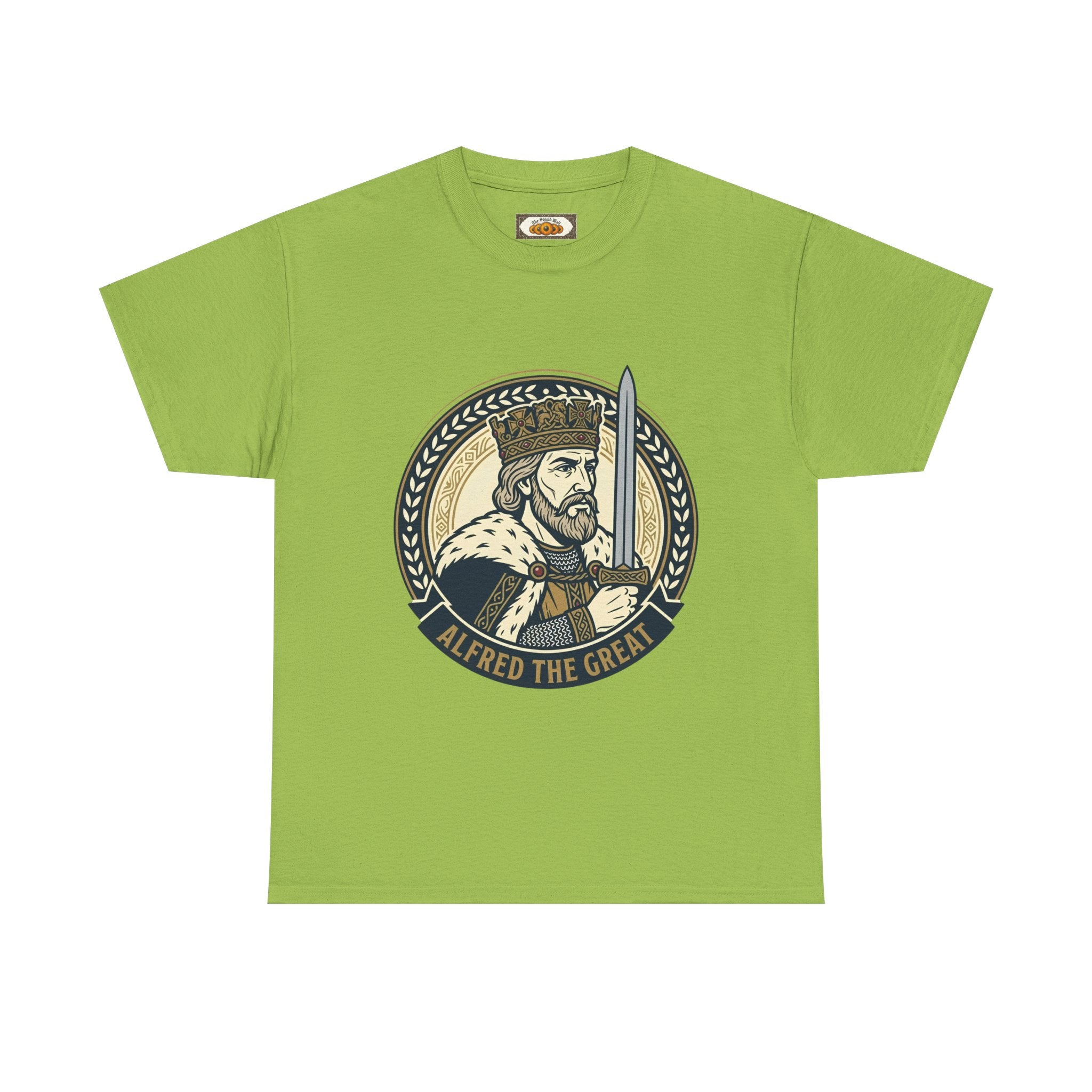 Alfred the Great Unisex T-Shirt | Anglo-Saxon Heritage Tee for Adults | The Shield Wall