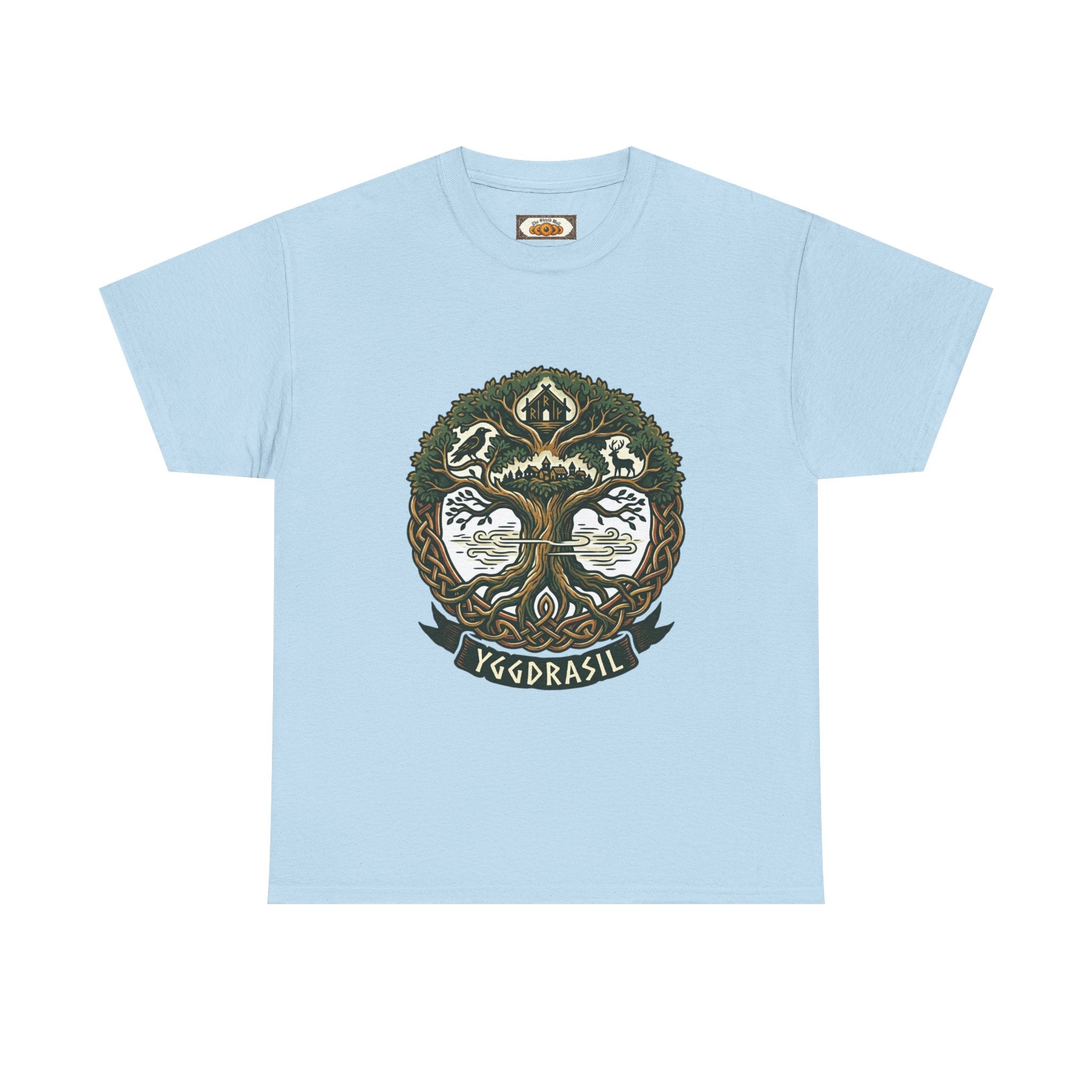 Yggdrasil Tree T-Shirt | Unisex Norse Mythology Viking World Tree Tee