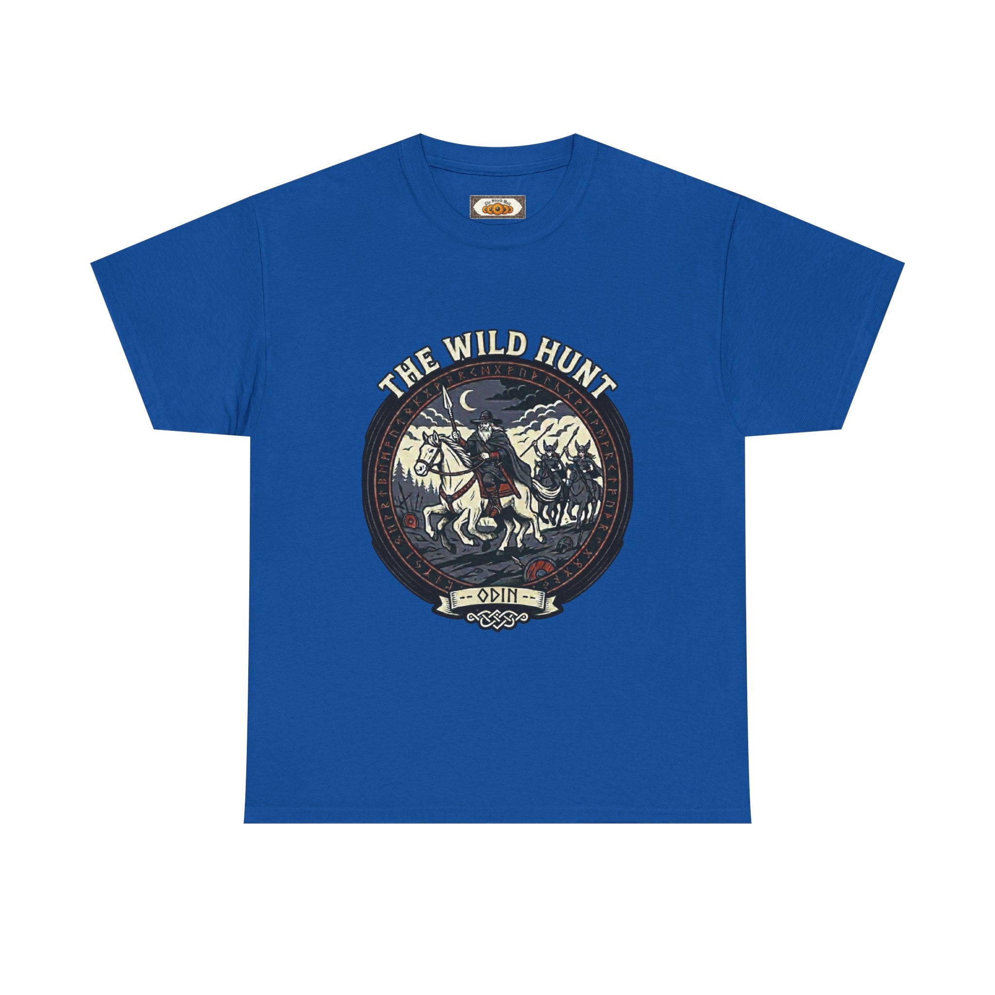 Wild Hunt T-Shirt | Unisex Odin & Sleipnir Norse Mythology Tee