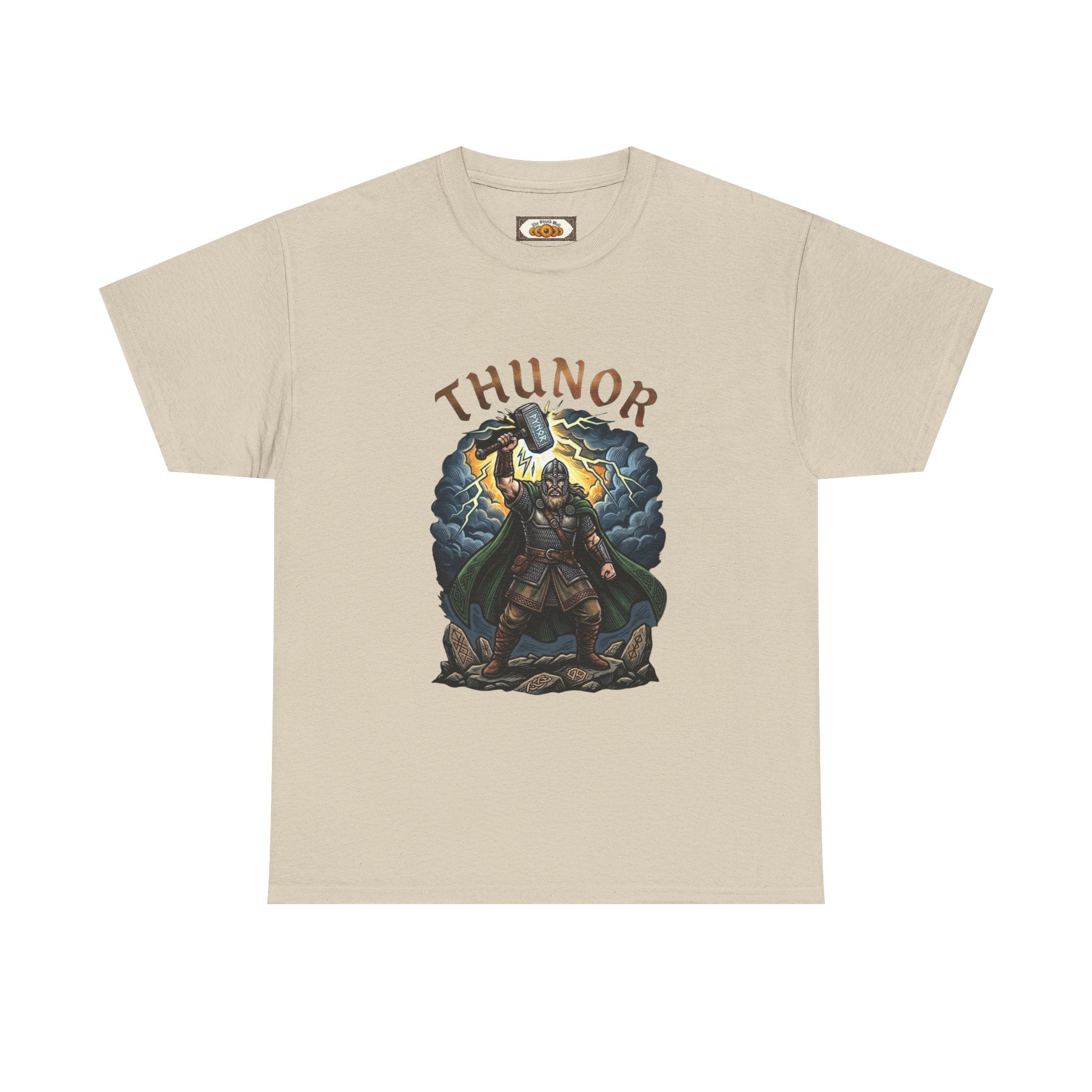 Thunor Anglo-Saxon God of Thunder T-Shirt