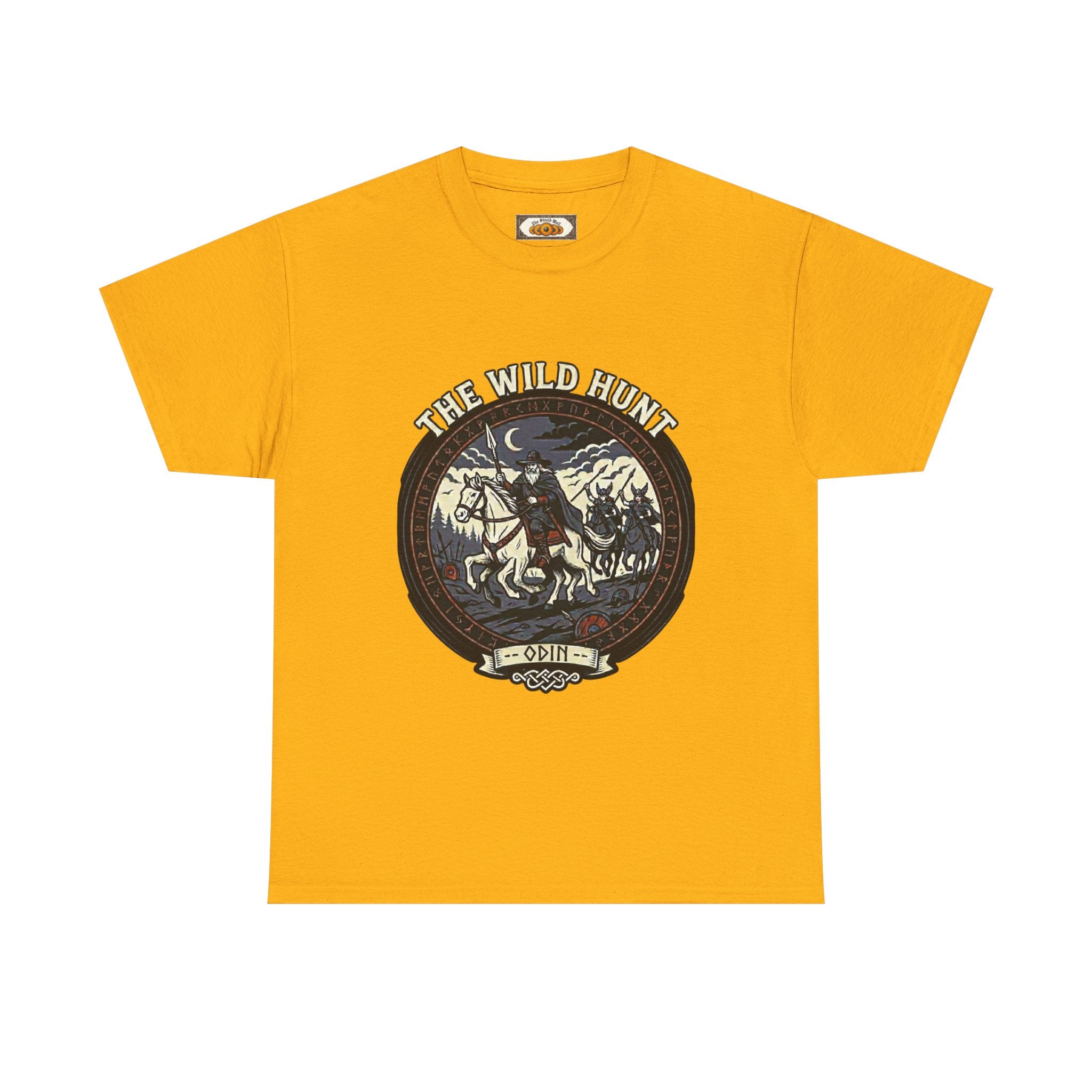 Wild Hunt T-Shirt | Unisex Odin & Sleipnir Norse Mythology Tee