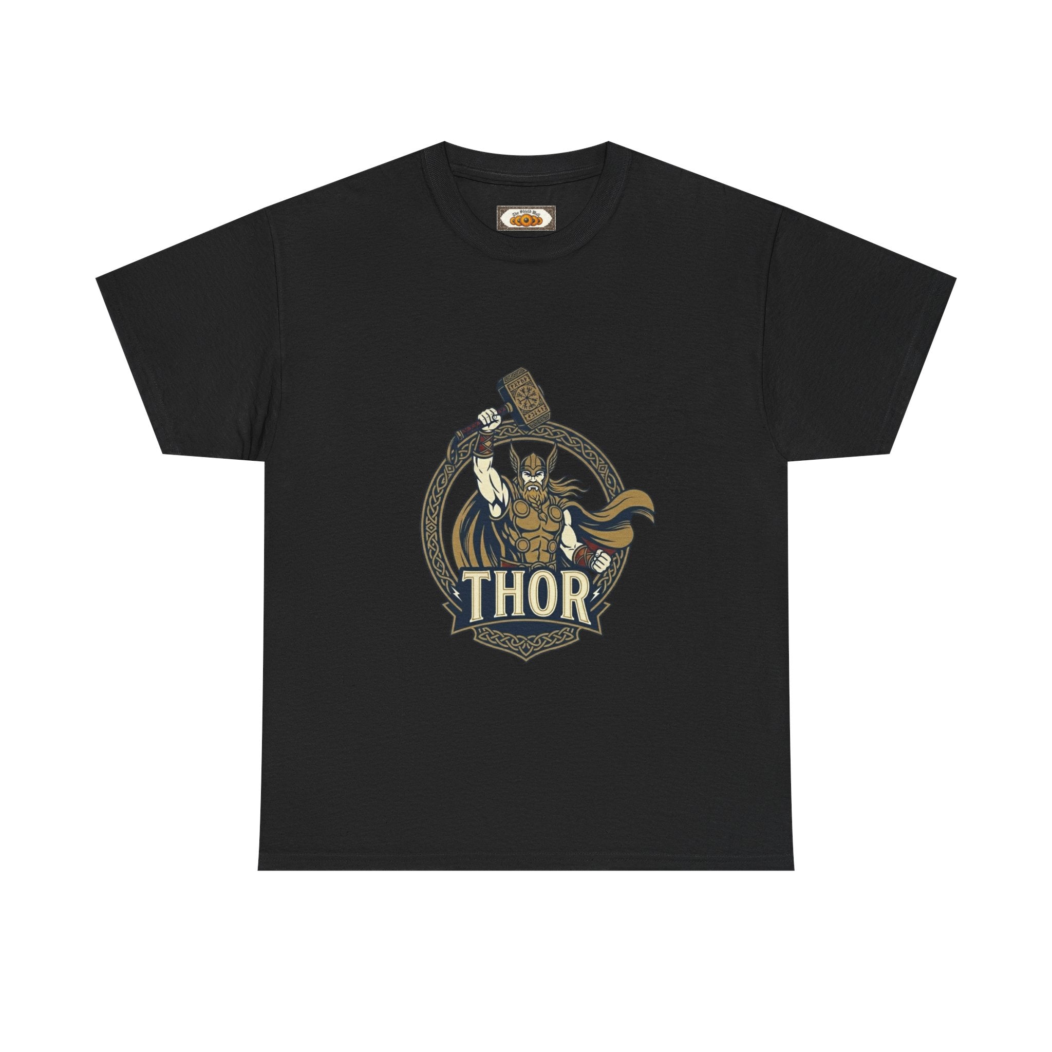 Thor Norse God of Thunder T-Shirt | Unisex Mjolnir Hammer Graphic Tee