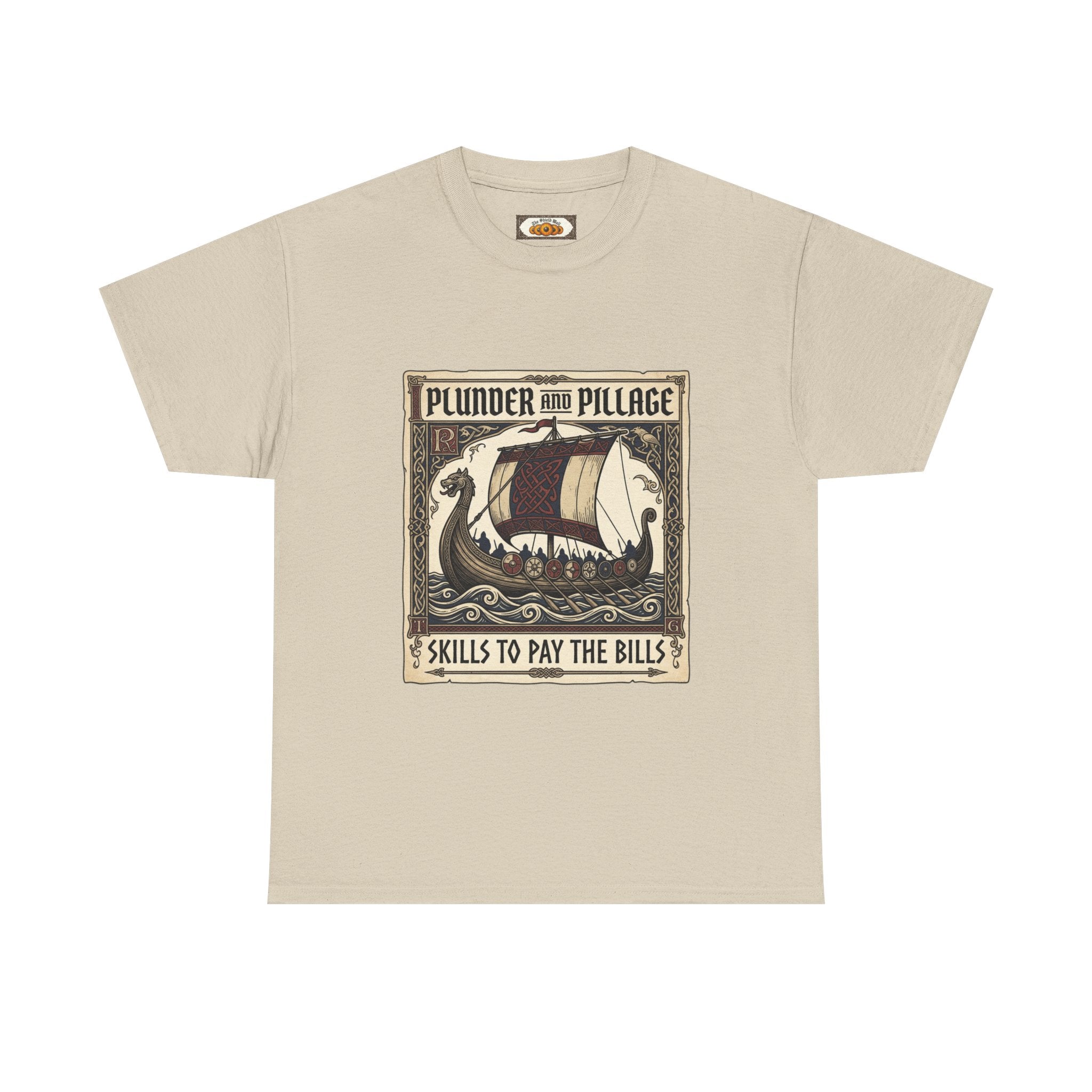 Viking Pillage & Plunder T-Shirt | Unisex Adult Norse Humour Tee | S–5XL