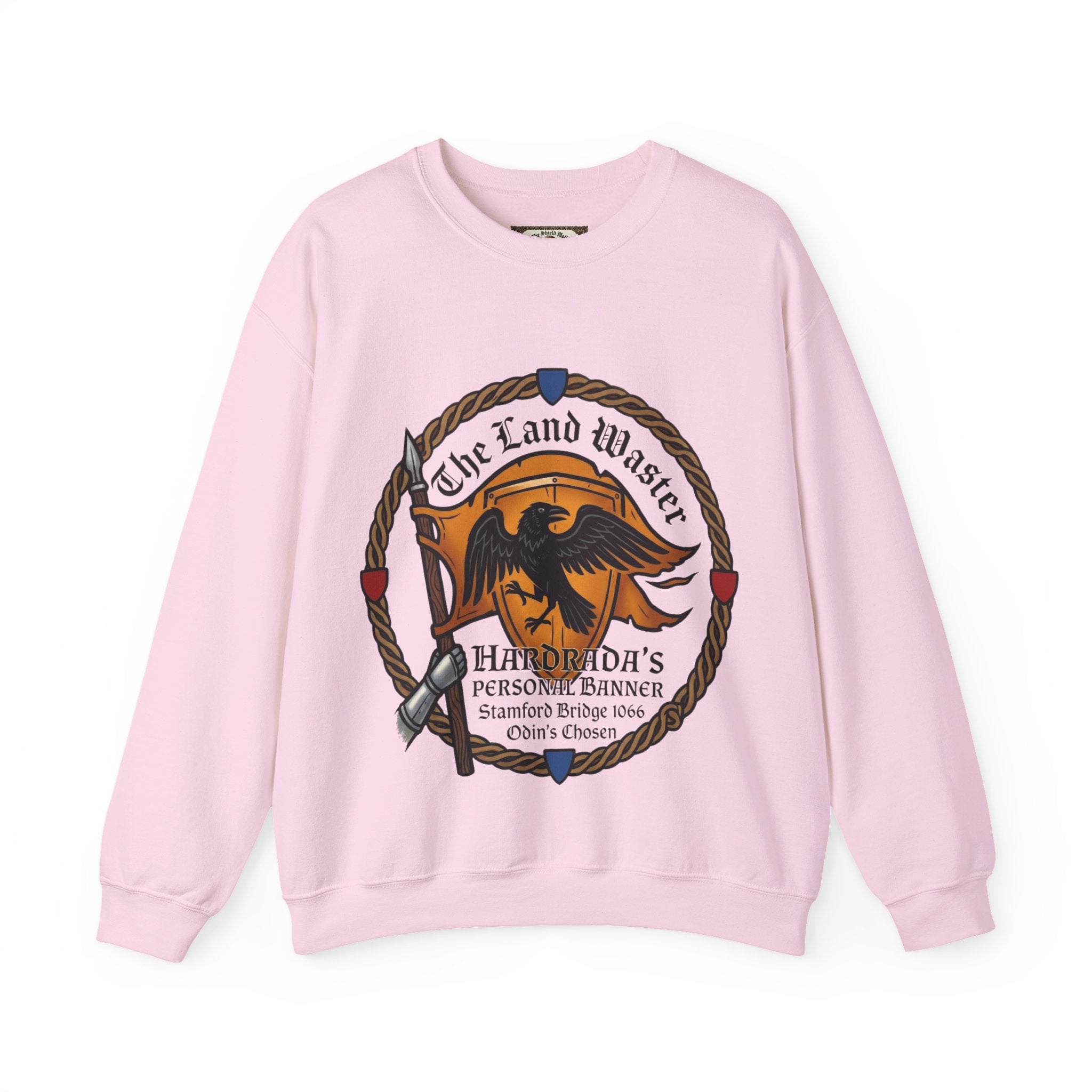 Harald Hardrada 'Land Waster' Unisex Crewneck Sweatshirt | Stamford Bridge 1066 | Viking Heritage