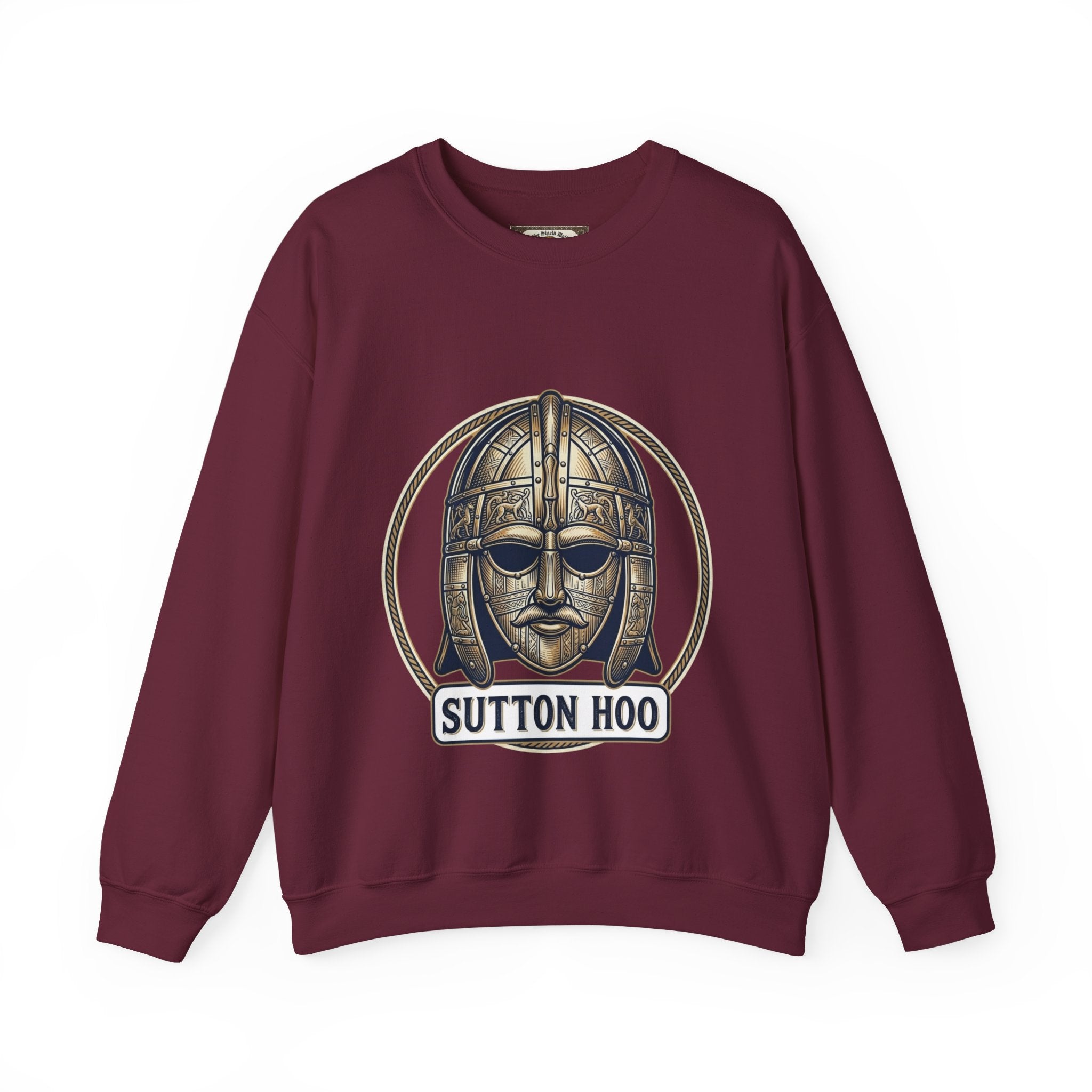 Sutton Hoo Helmet Unisex Sweatshirt | King Rædwald of East Anglia | Anglo-Saxon Heritage