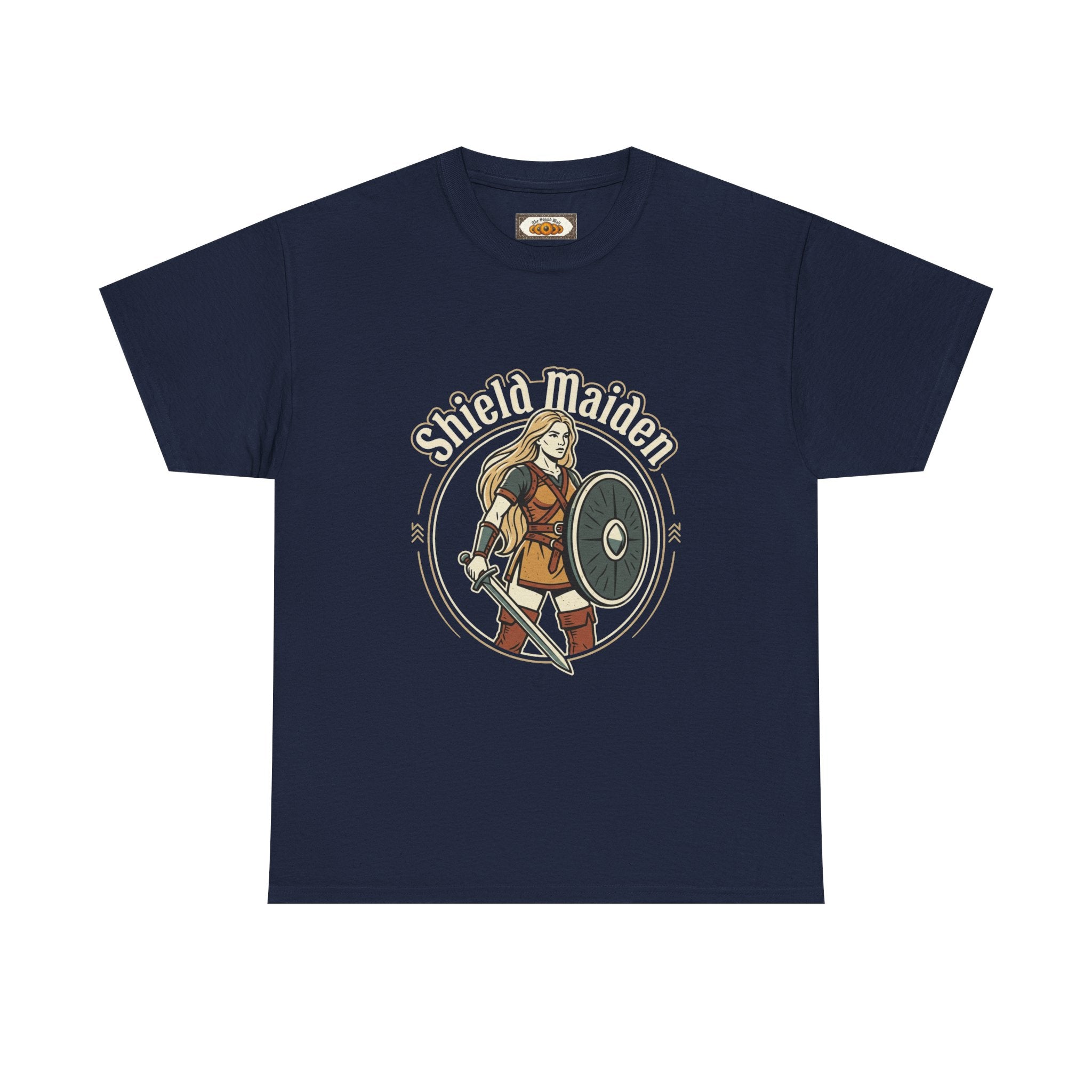 Shield Maiden T-Shirt | Unisex Adult Viking Warrior Tee
