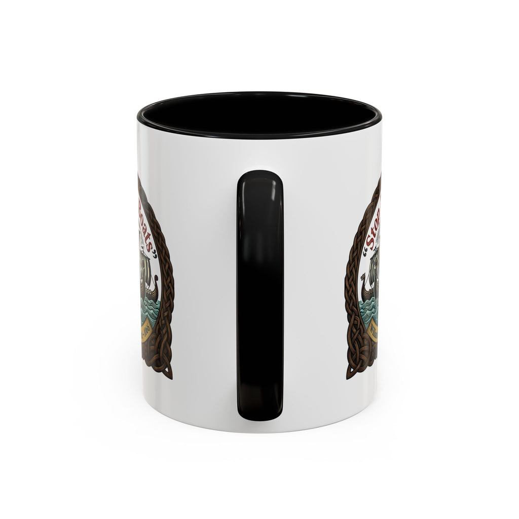 "Stop the Boats" Norman Protest Accent Coffee Mug — William the Bastard 1066 — 11oz