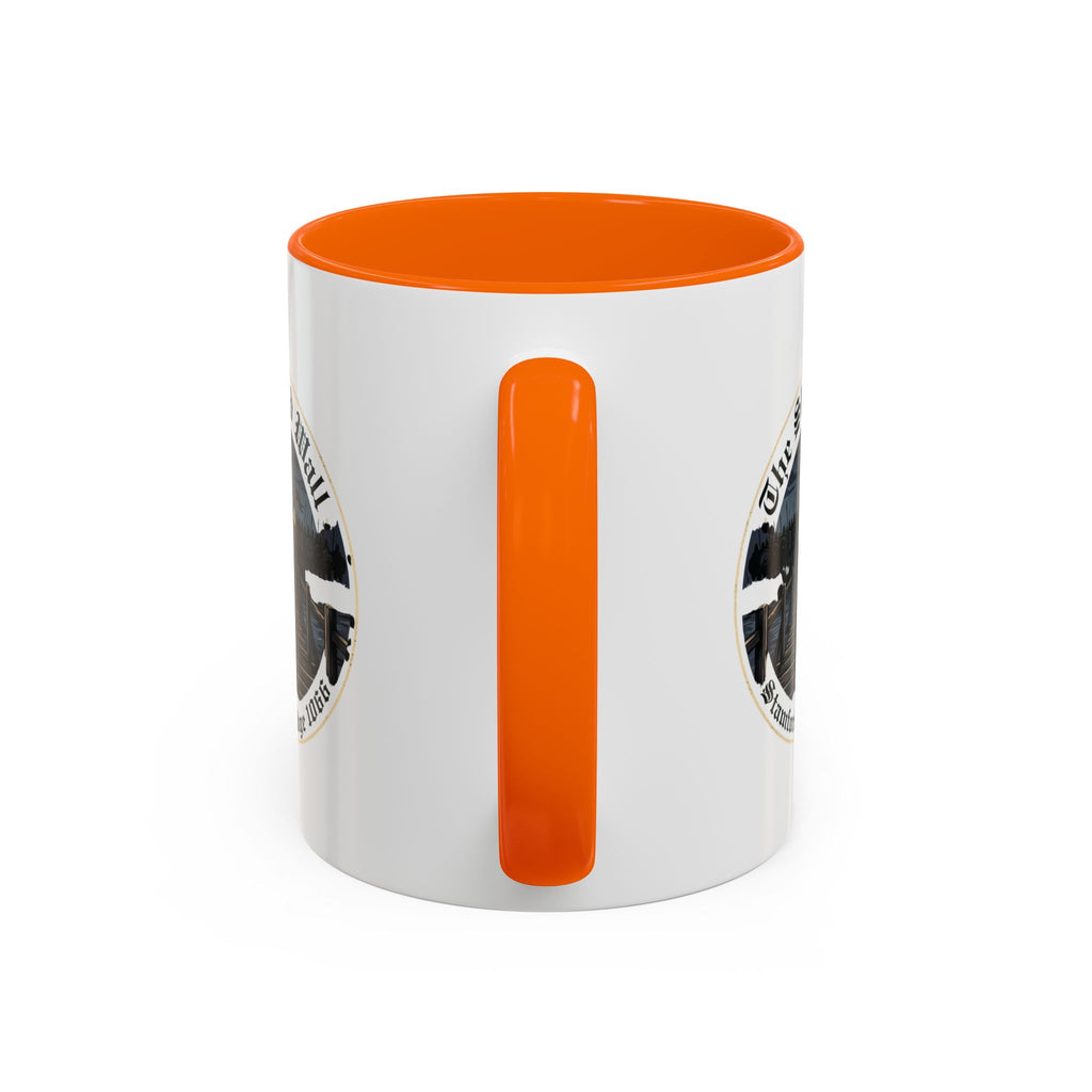 Stamford Bridge 1066 Accent Mug — The Lone Axeman of the Shield Wall