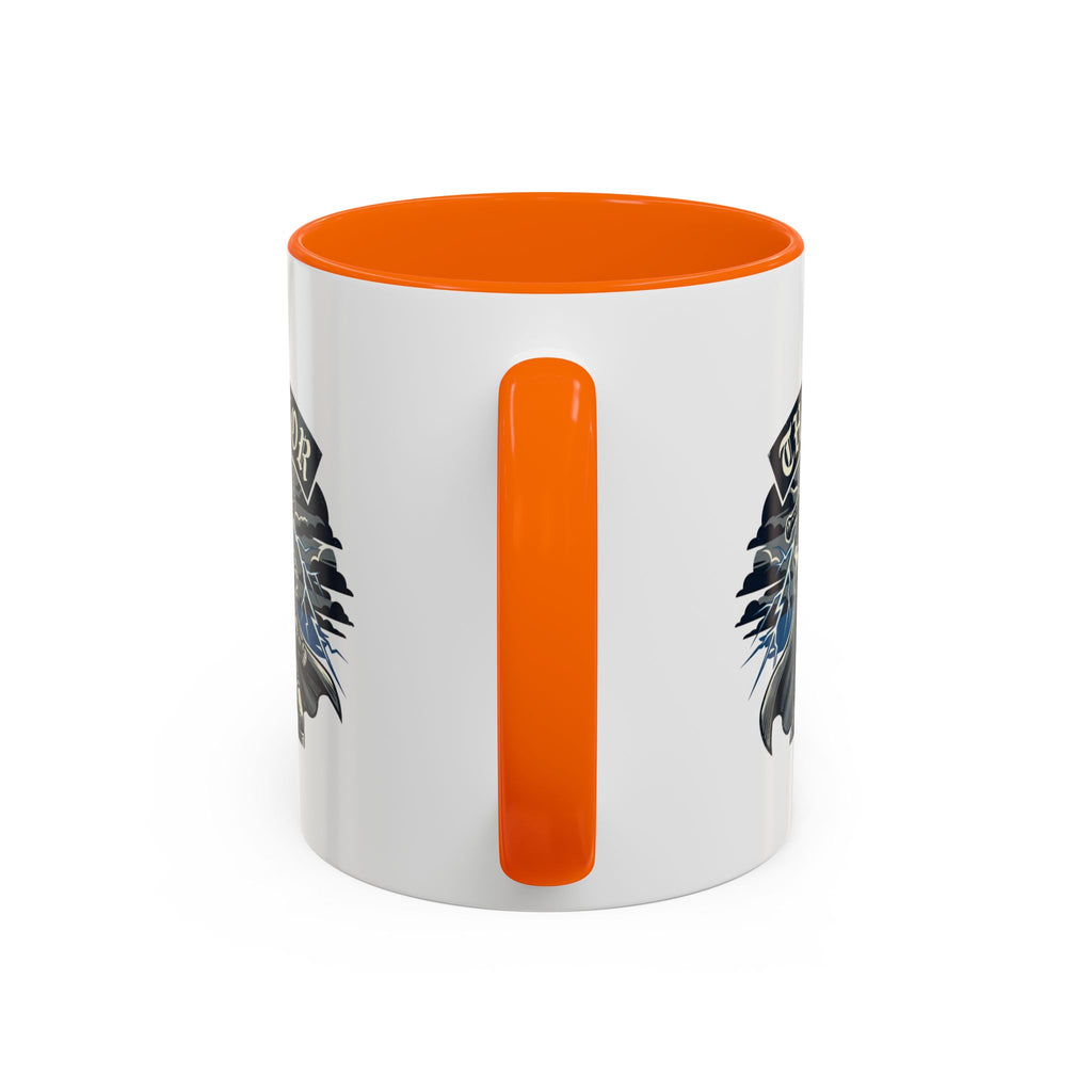 Thunor — Anglo-Saxon Thunder God 11oz Accent Mug | Norse History Gift