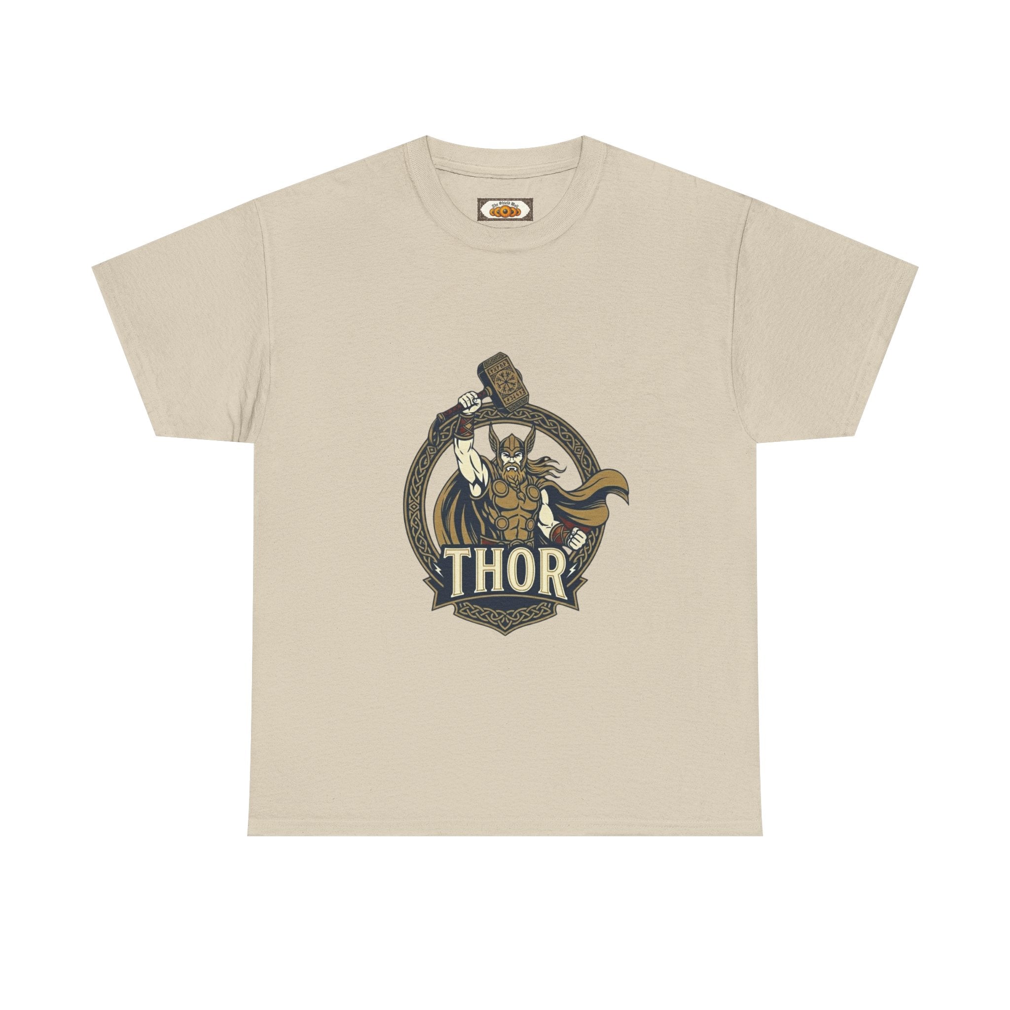 Thor Norse God of Thunder T-Shirt | Unisex Mjolnir Hammer Graphic Tee