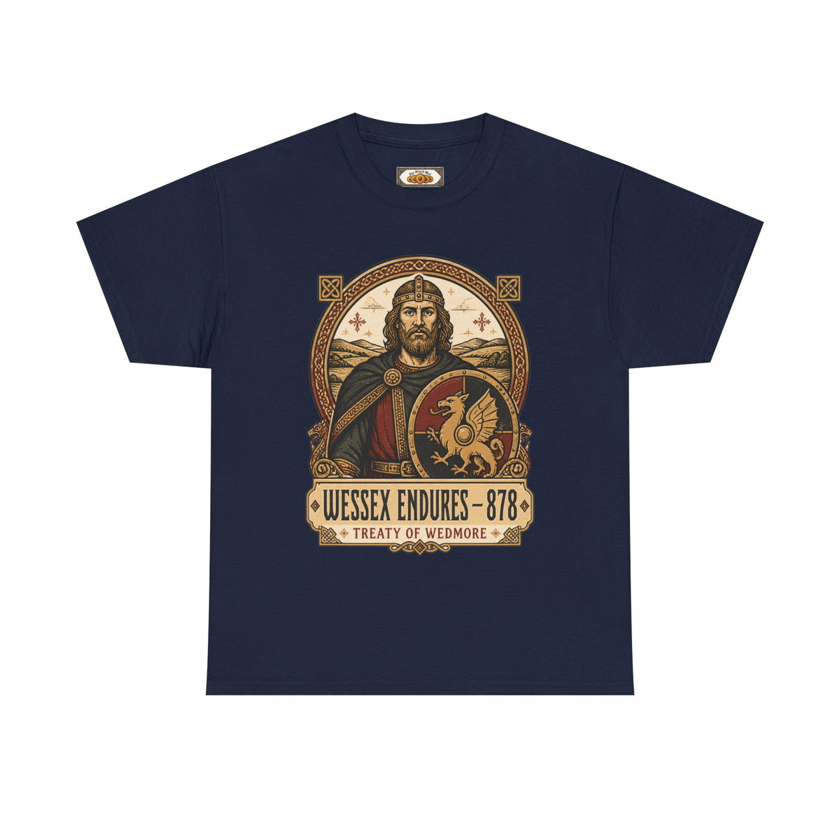 The Treaty of Wedmore — Wessex Endures — 878 T-Shirt | Heritage Clothing