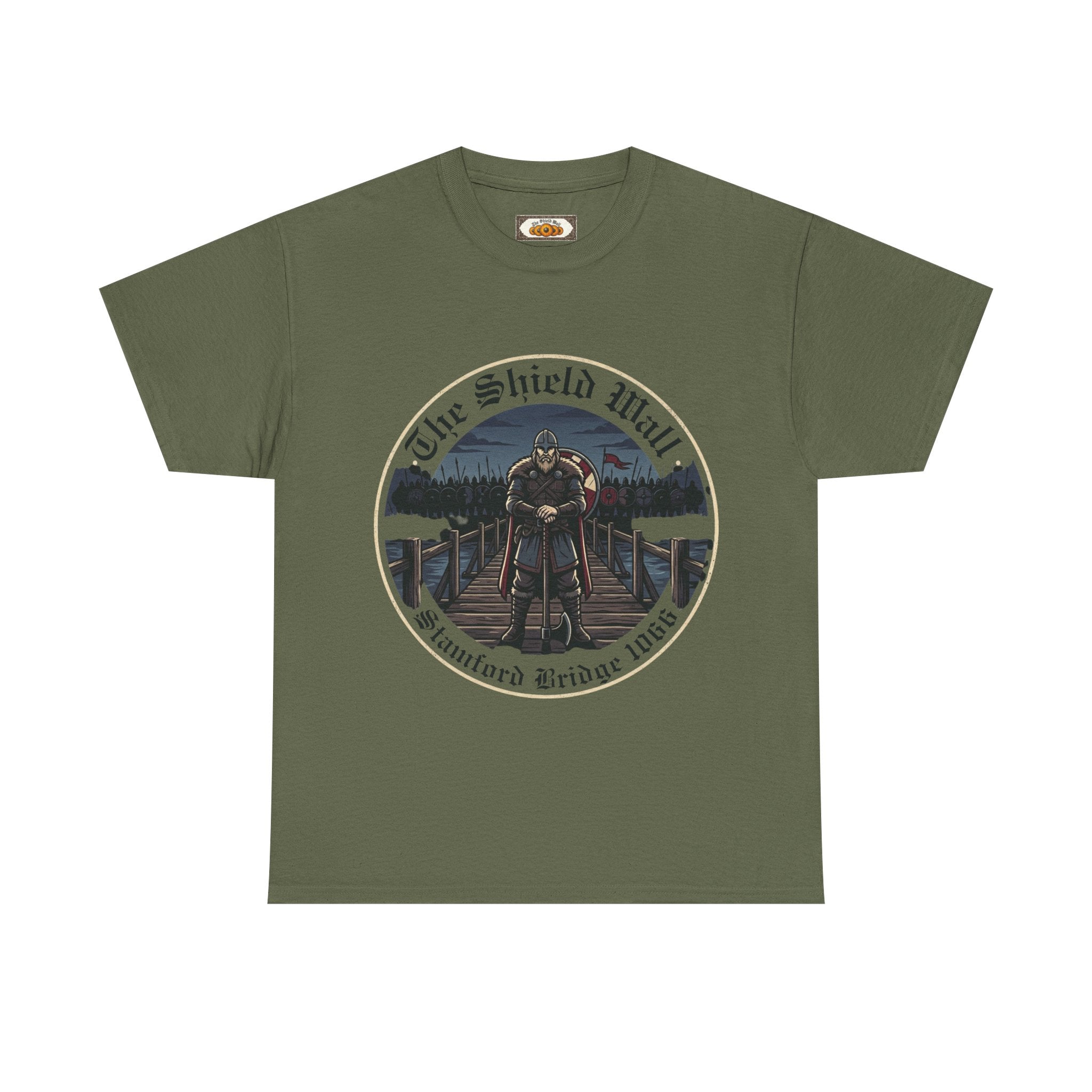 Viking Shield Wall T-Shirt | Unisex Adults | Battle of Stamford Bridge 1066