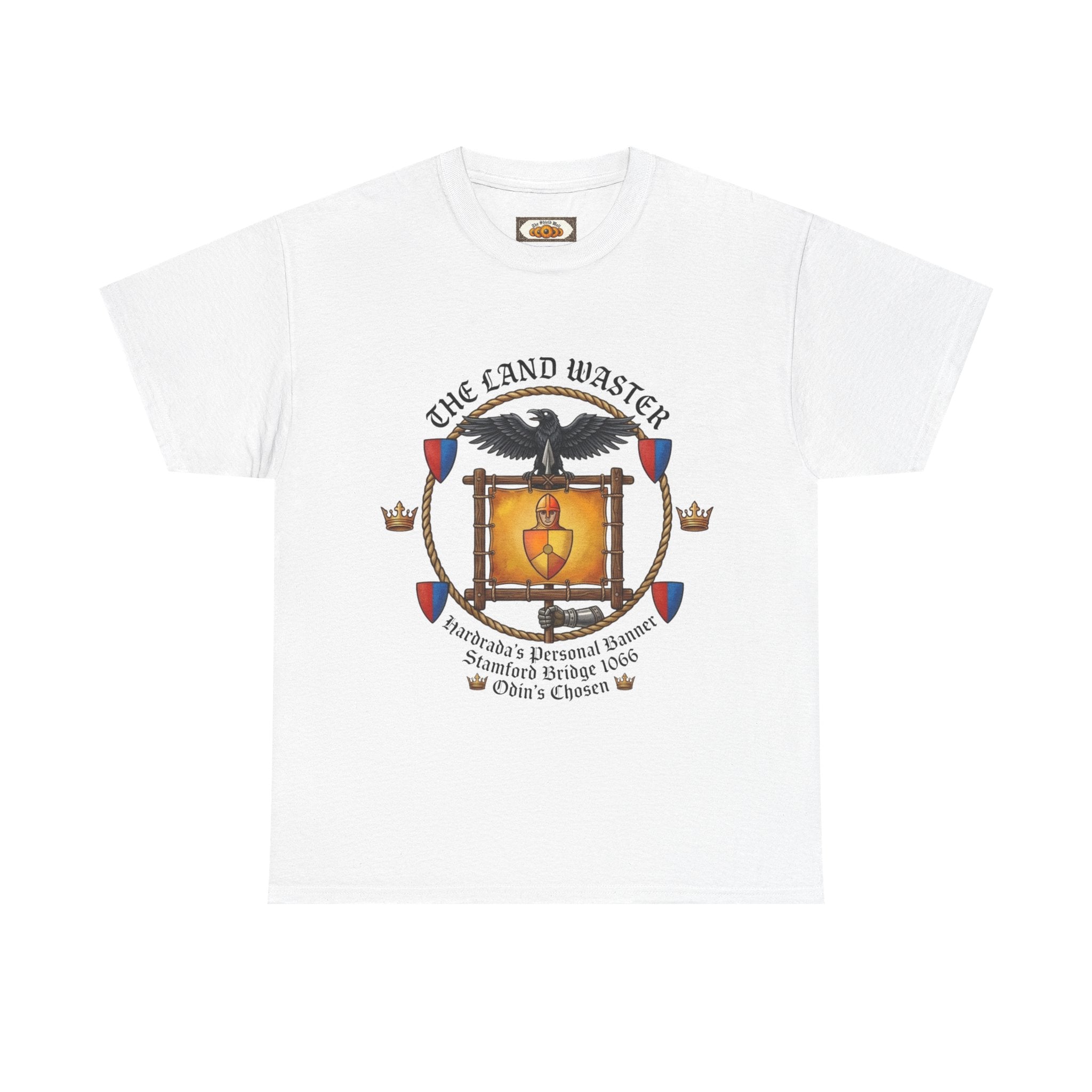 Harald Hardrada 'The Land Waster' T-Shirt | Unisex Viking Tee | Stamford Bridge 1066