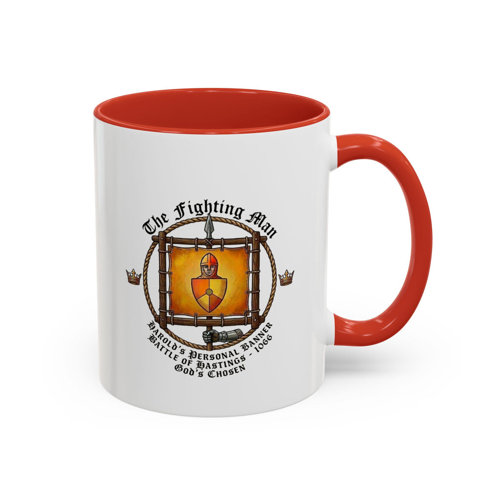 King Harold II Mug — The Fighting Man, Kite Shield Design | Heritage Clothing
