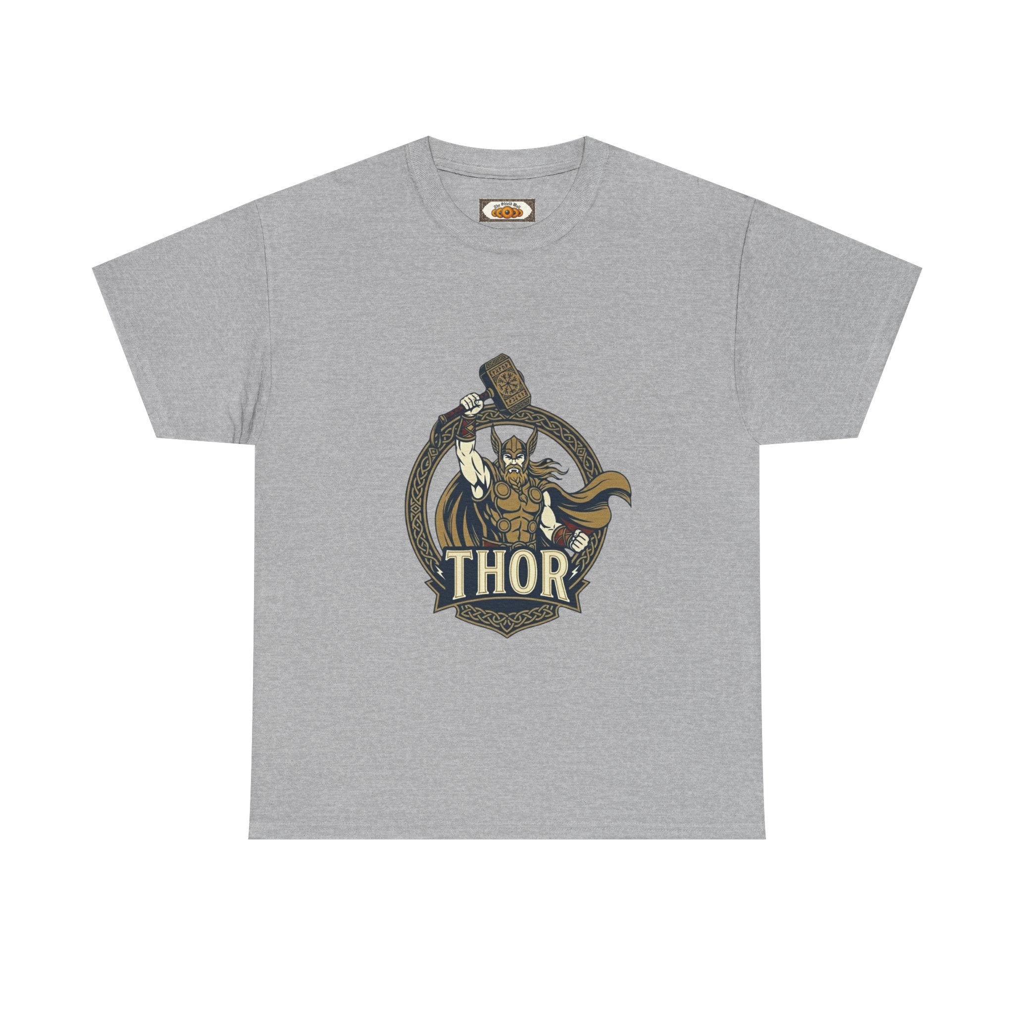 Thor Norse God of Thunder T-Shirt | Unisex Mjolnir Hammer Graphic Tee