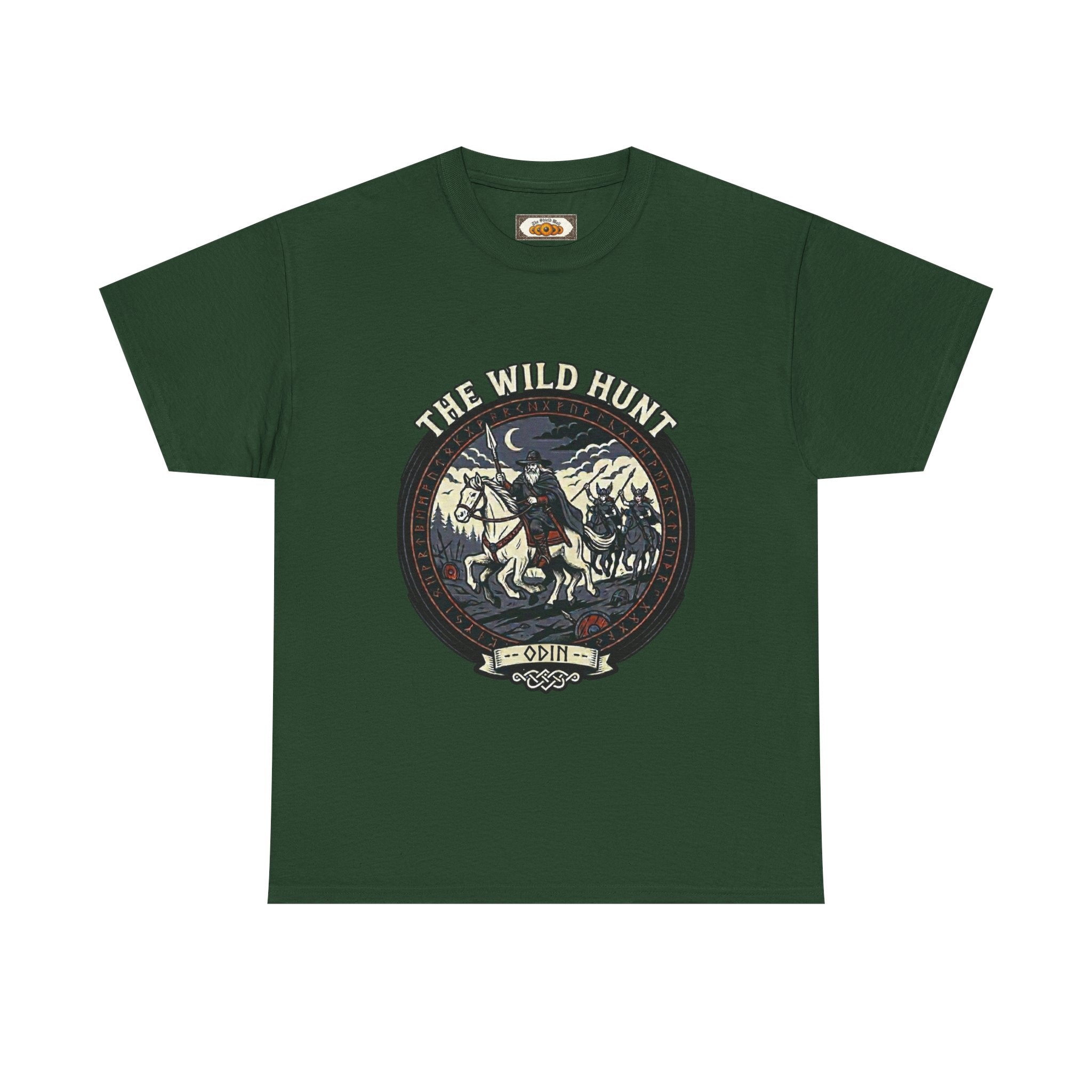 Wild Hunt T-Shirt | Unisex Odin & Sleipnir Norse Mythology Tee