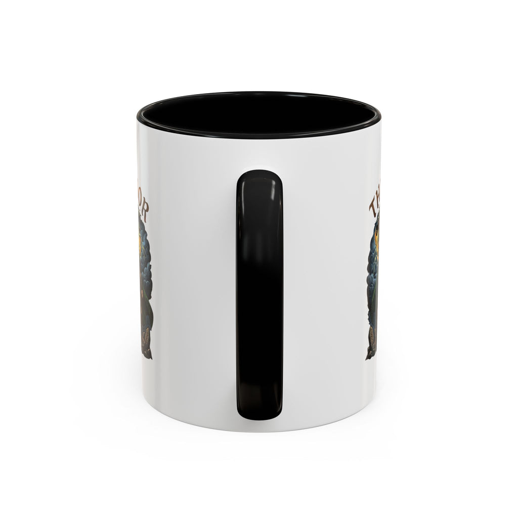Thunor Hammer Coffee Mug — Anglo-Saxon God of Thunder | 11oz Accent Mug