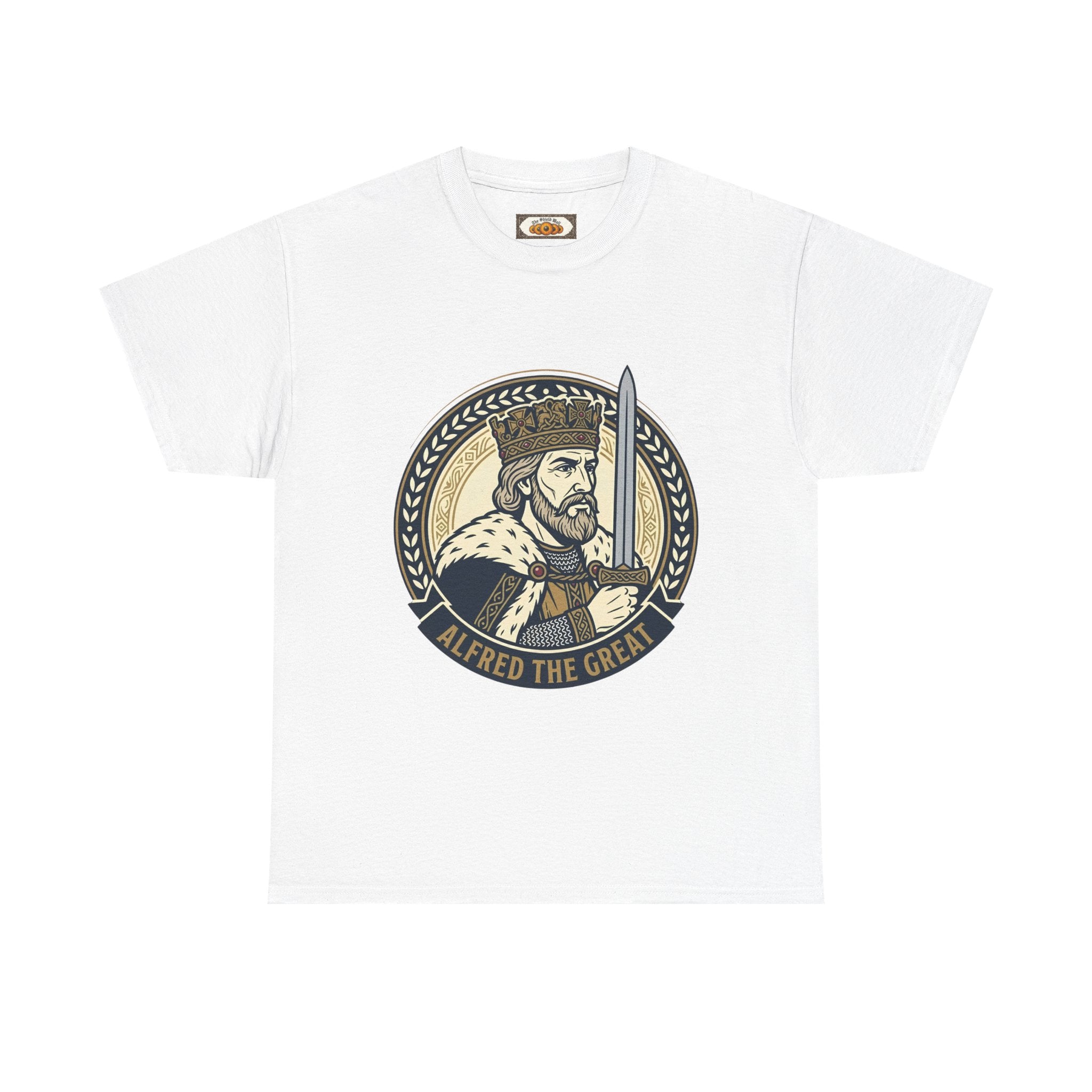 Alfred the Great Unisex T-Shirt | Anglo-Saxon Heritage Tee for Adults | The Shield Wall
