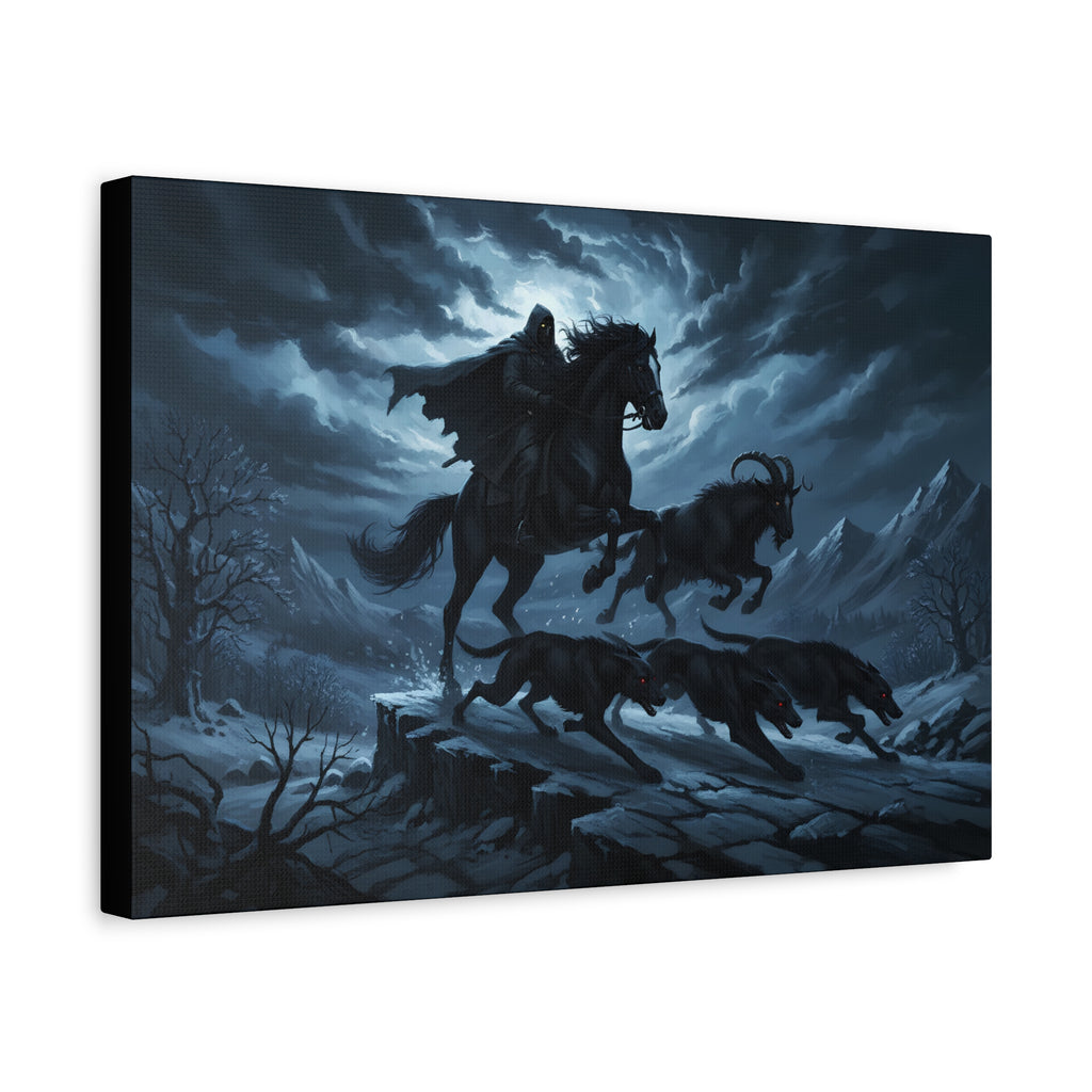 The Wild Hunt — Riders of the Storm Sky | Heritage Canvas Print
