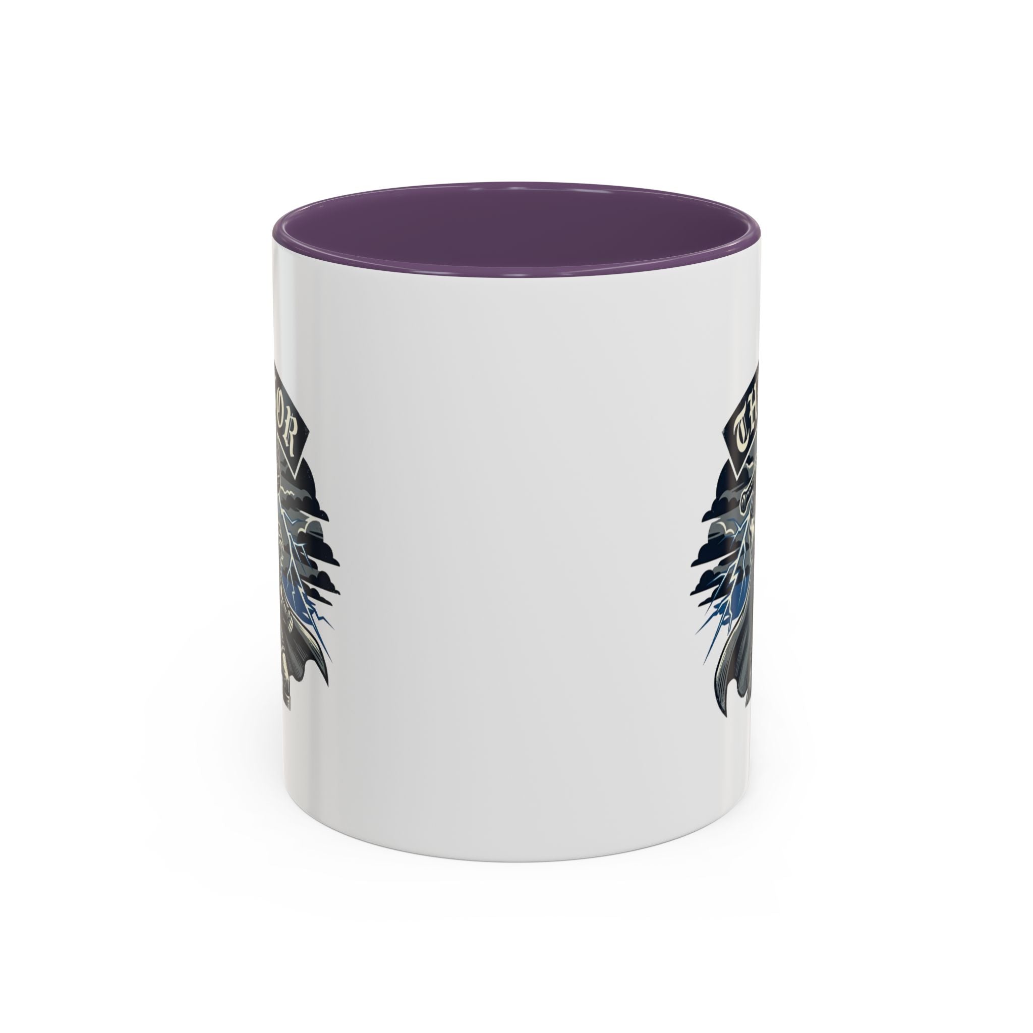 Thunor — Anglo-Saxon Thunder God 11oz Accent Mug | Norse History Gift