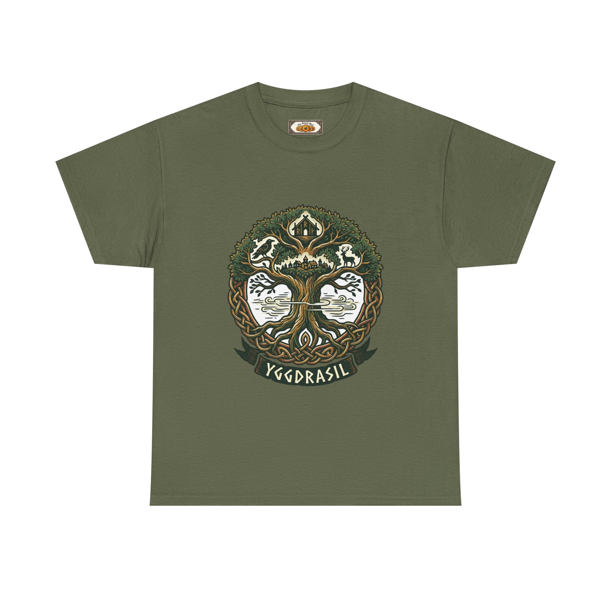 Yggdrasil Tree T-Shirt | Unisex Norse Mythology Viking World Tree Tee