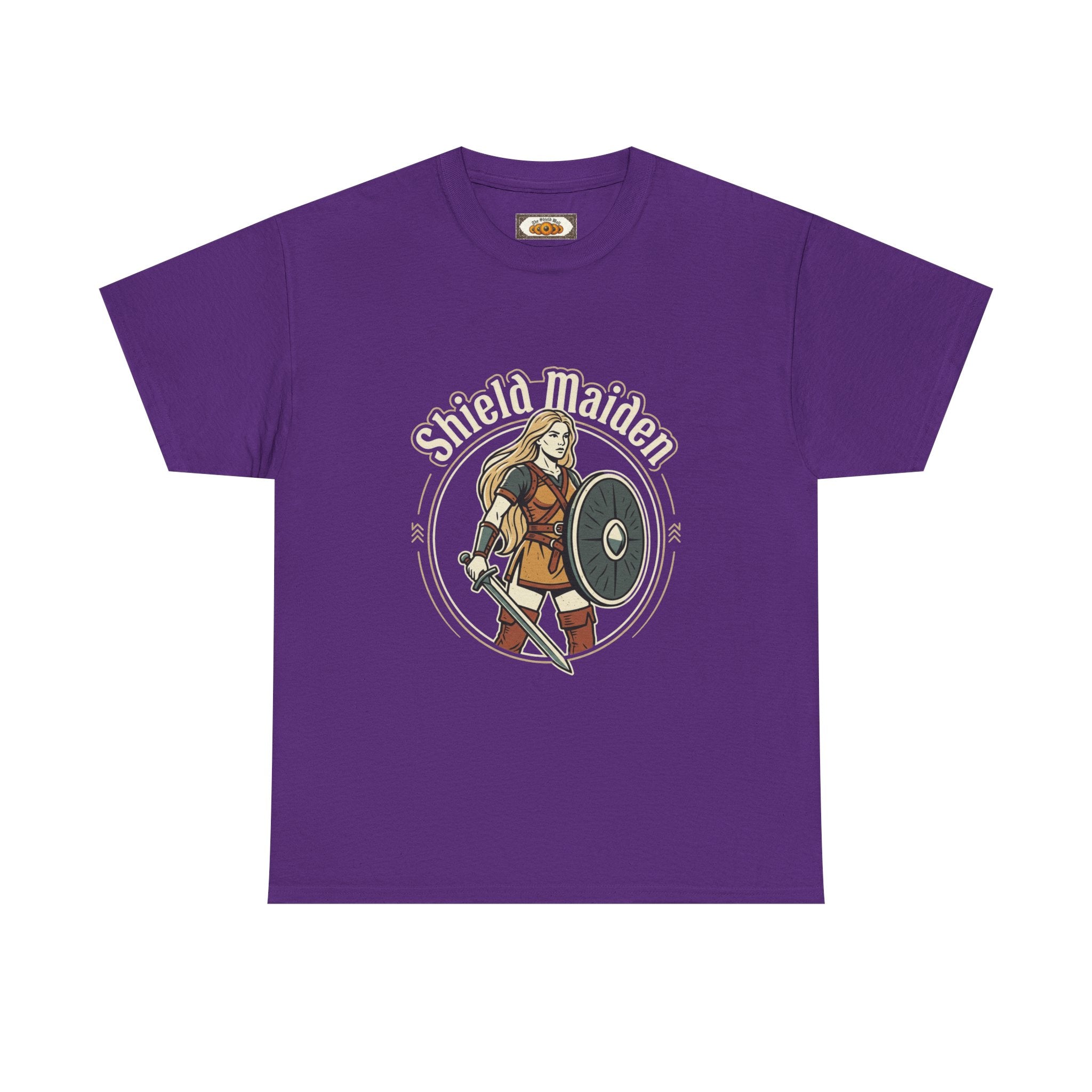 Shield Maiden T-Shirt | Unisex Adult Viking Warrior Tee