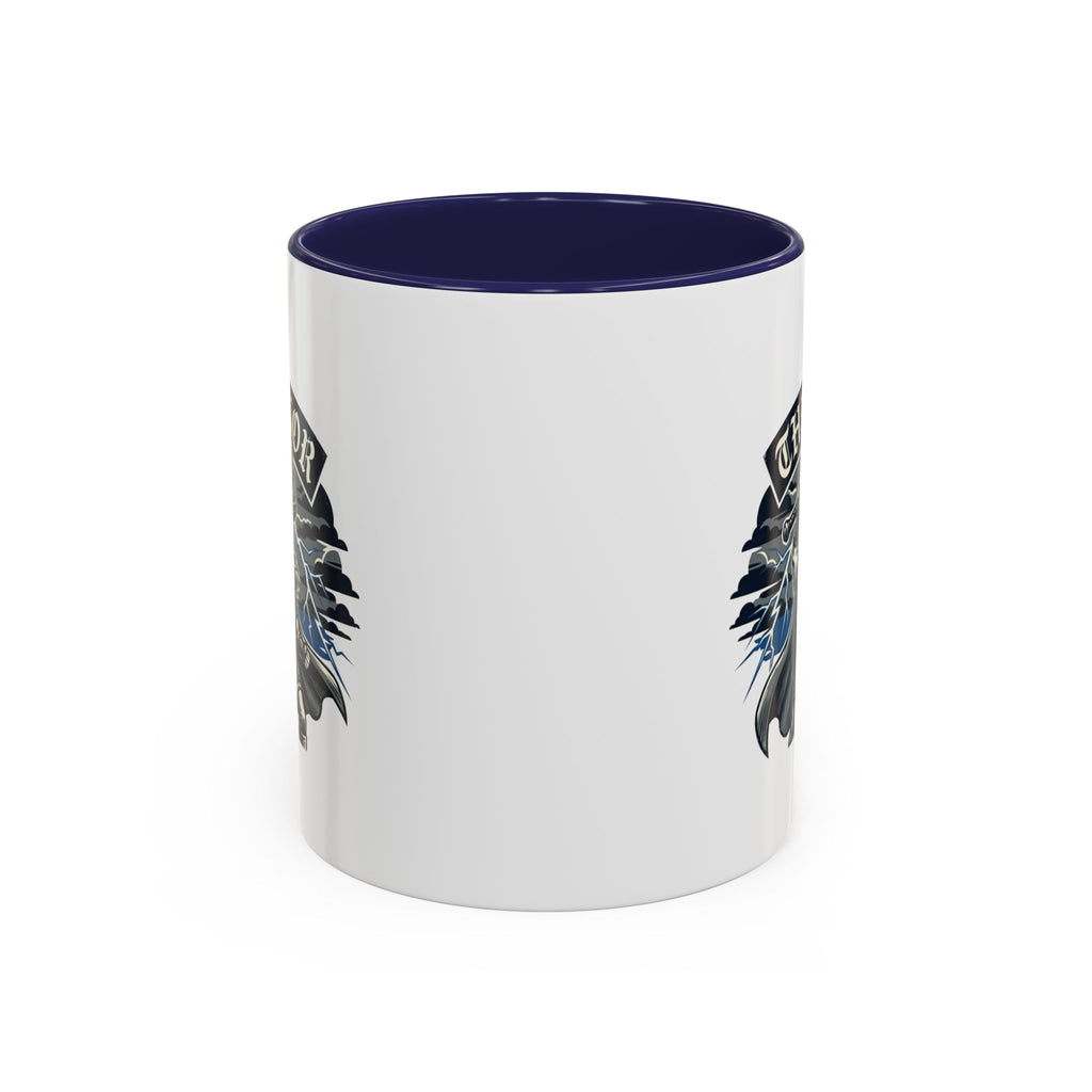 Thunor — Anglo-Saxon Thunder God 11oz Accent Mug | Norse History Gift