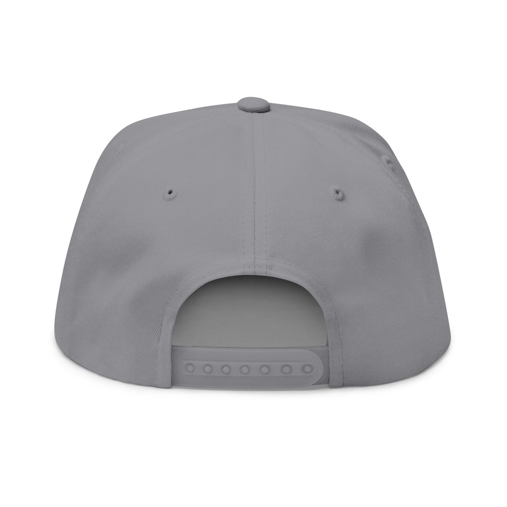 Wessex White Dragon Embroidered Flat Bill Cap — Anglo-Saxon Snapback | Heritage Clothing