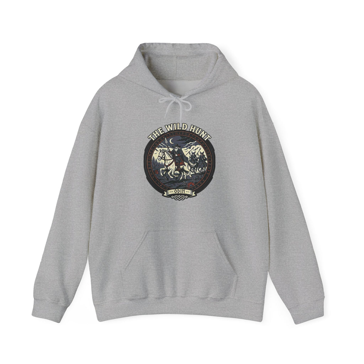 The Wild Hunt — Odin & Sleipnir Hoodie | Heritage Clothing