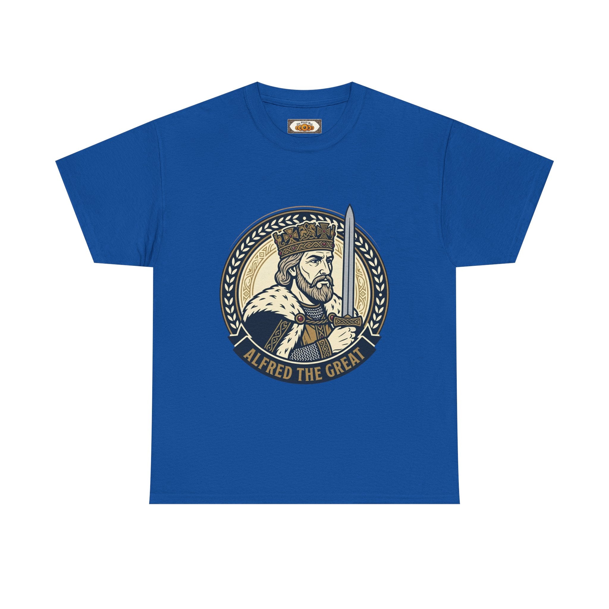 Alfred the Great Unisex T-Shirt | Anglo-Saxon Heritage Tee for Adults | The Shield Wall