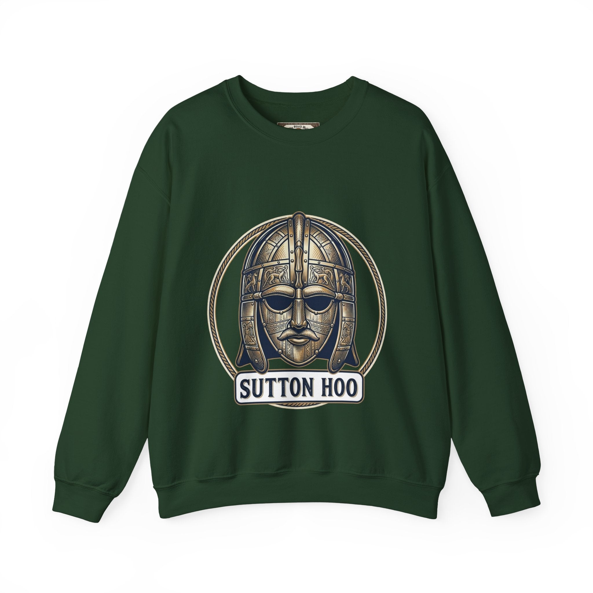 Sutton Hoo Helmet Unisex Sweatshirt | King Rædwald of East Anglia | Anglo-Saxon Heritage