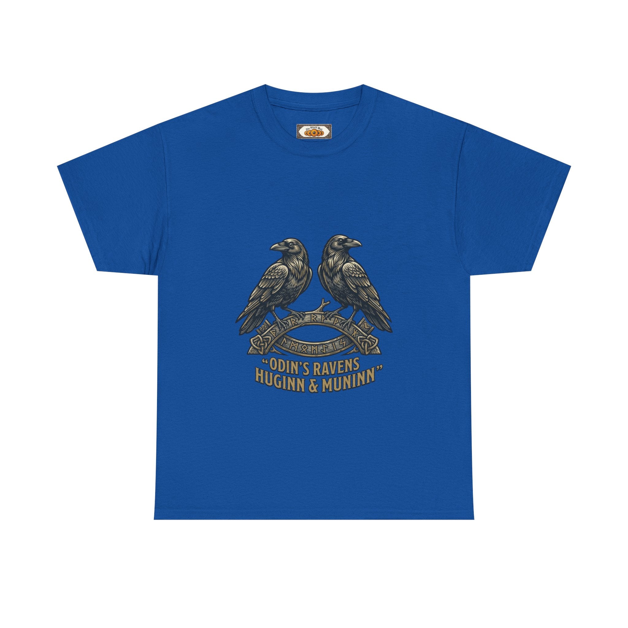 Odin's Ravens Unisex T-Shirt | Huginn & Muninn Norse Mythology Tee