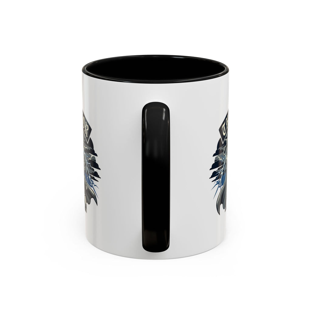 Thunor — Anglo-Saxon Thunder God 11oz Accent Mug | Norse History Gift