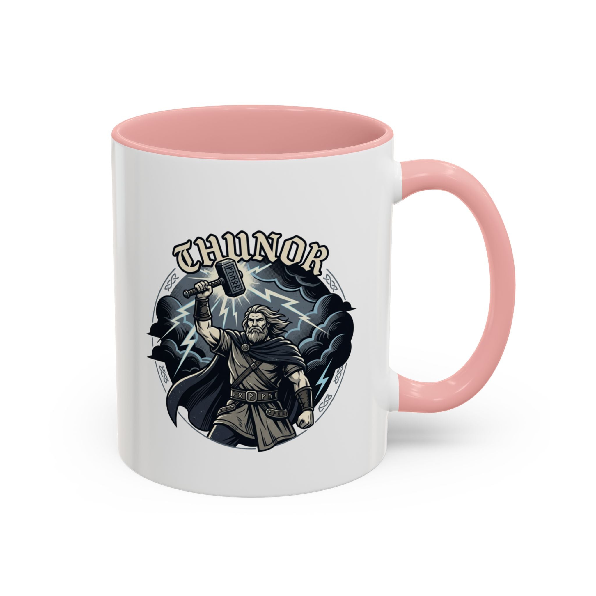 Thunor Coffee Mug — Anglo-Saxon God of Thunder Accent Mug | The Shield Wall