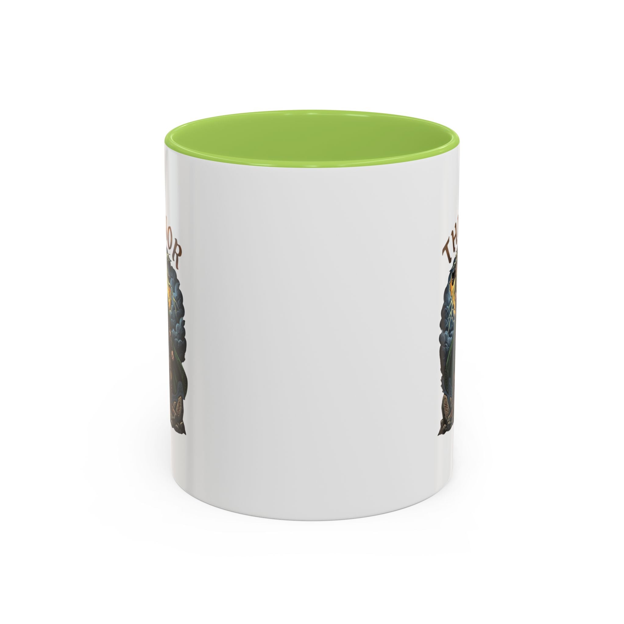 Thunor Hammer Coffee Mug — Anglo-Saxon God of Thunder | 11oz Accent Mug