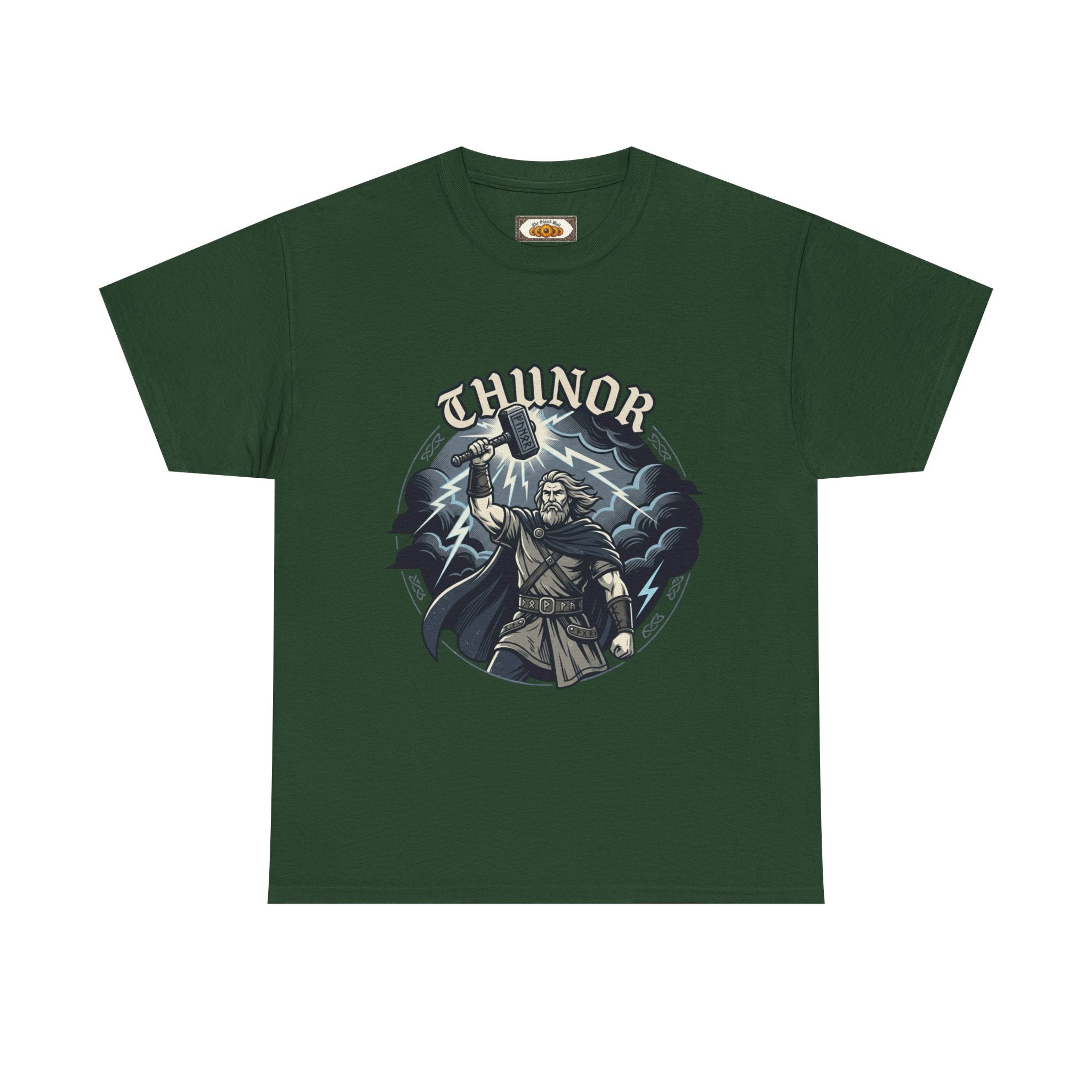 Thunor God of Thunder T-Shirt — Anglo-Saxon Mythology Tee