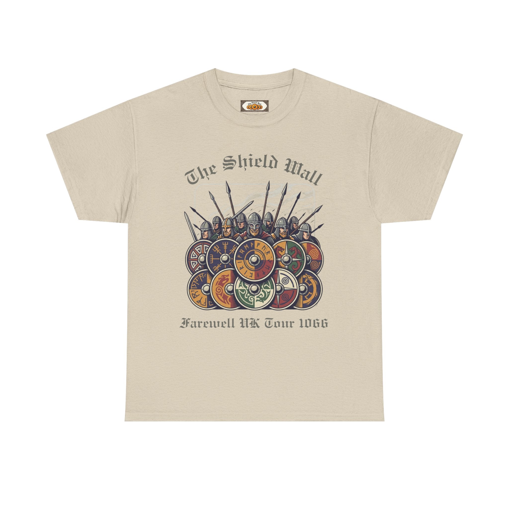 1066 Shield Wall Farewell Tour T-Shirt — Battle of Hastings, Stamford Bridge & Fulford