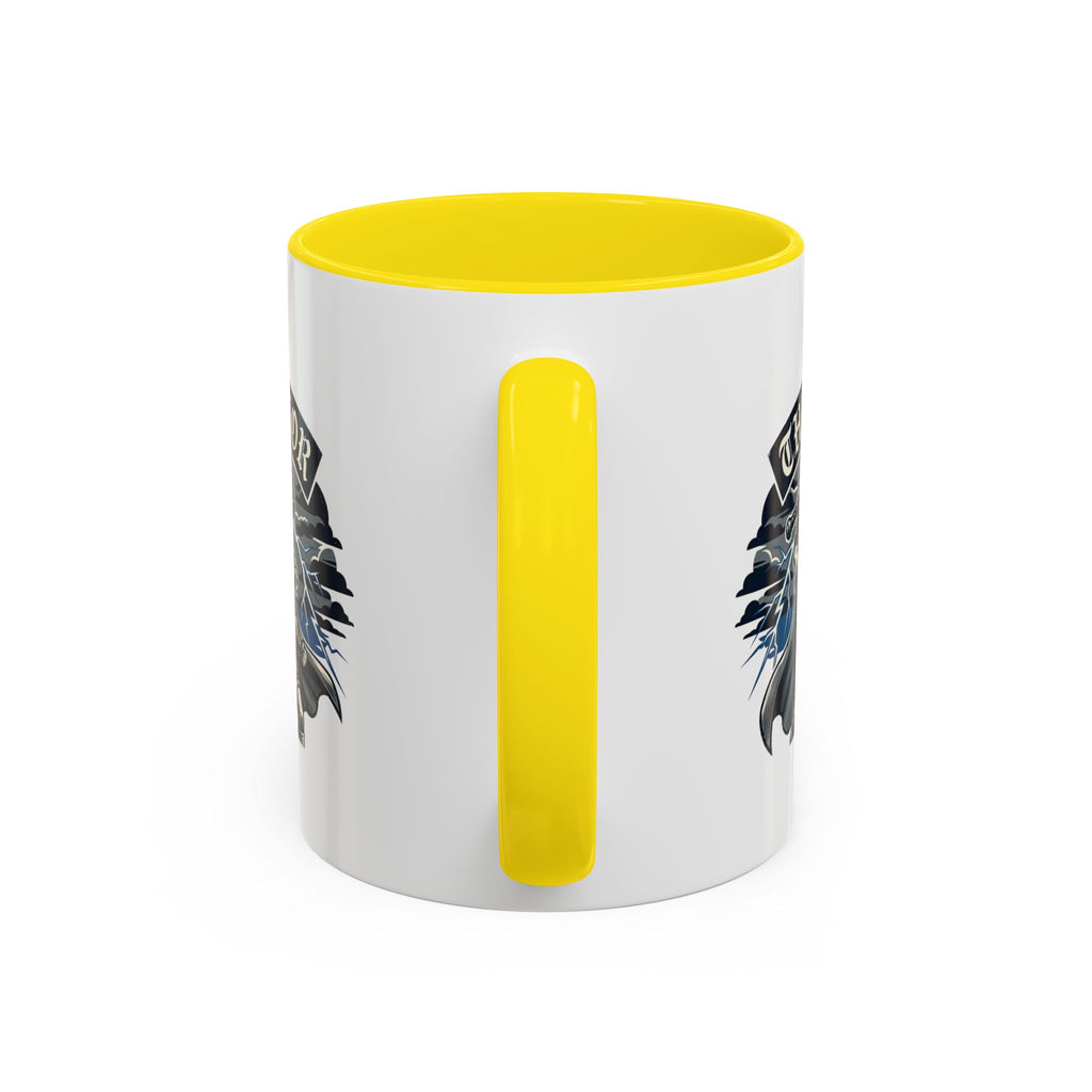 Thunor — Anglo-Saxon Thunder God 11oz Accent Mug | Norse History Gift