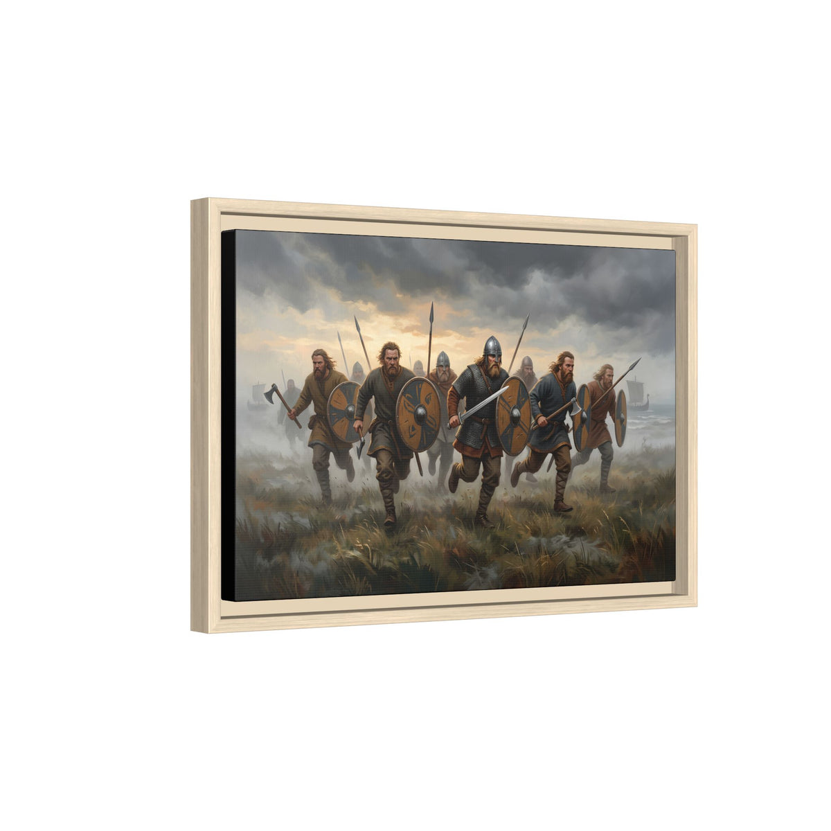 The Great Heathen Army — Fury from the North | Framed Canvas Print