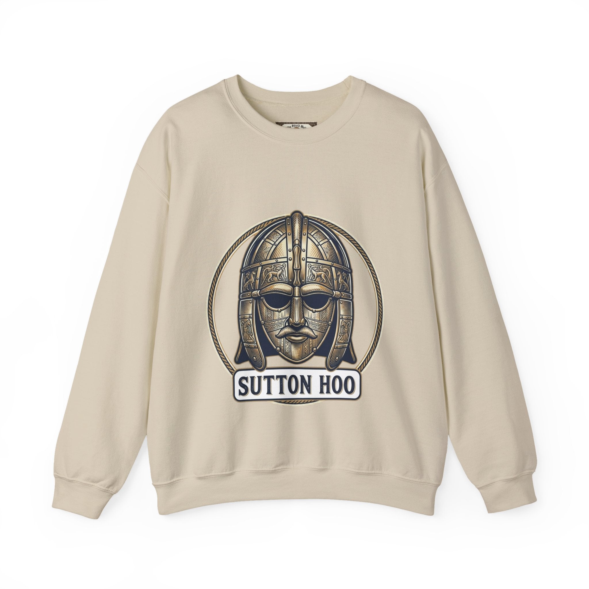 Sutton Hoo Helmet Unisex Sweatshirt | King Rædwald of East Anglia | Anglo-Saxon Heritage