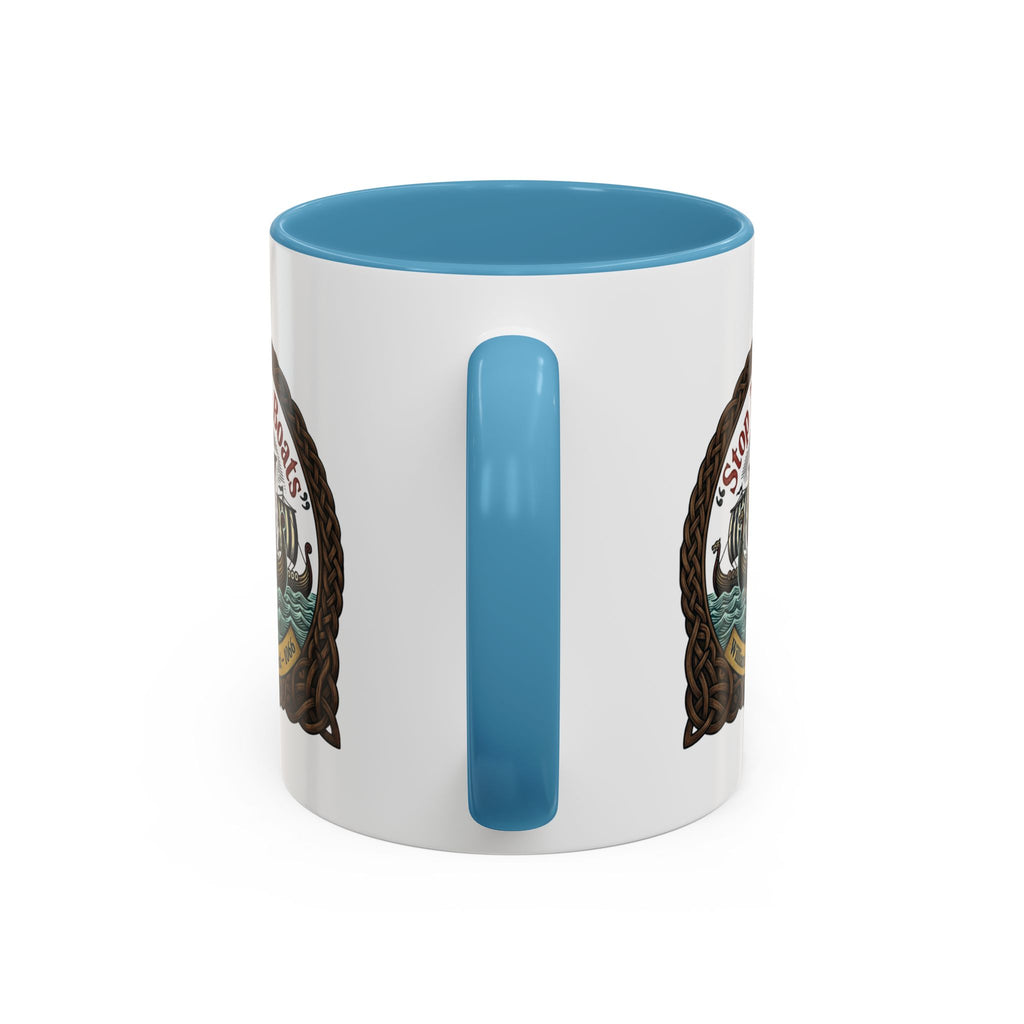 "Stop the Boats" Norman Protest Accent Coffee Mug — William the Bastard 1066 — 11oz