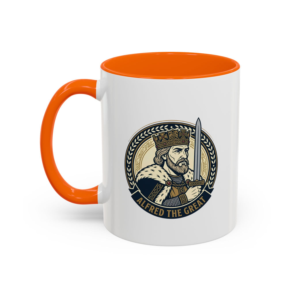 Alfred the Great Coffee Mug — Viking Heritage Anglo-Saxon Gift
