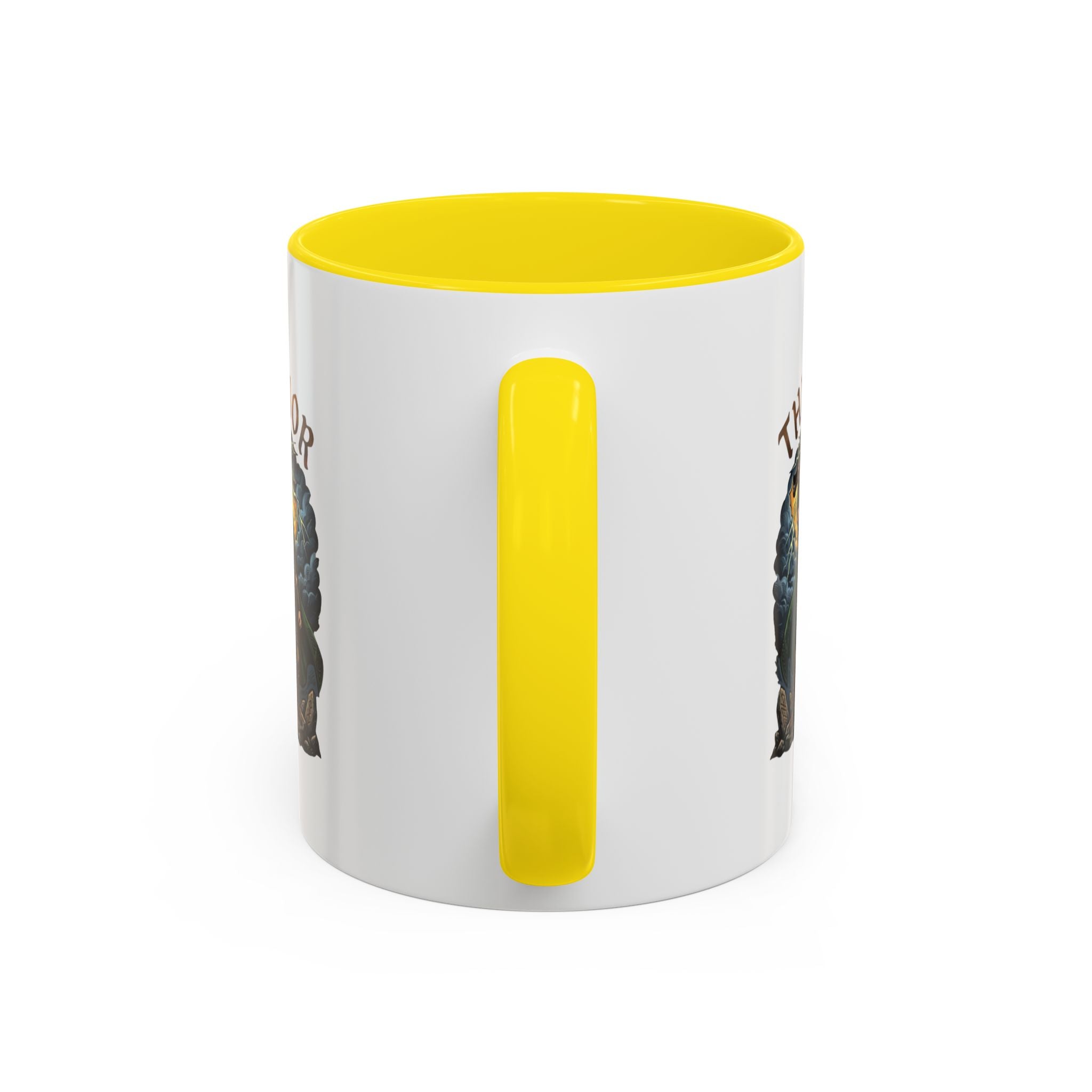 Thunor Hammer Coffee Mug — Anglo-Saxon God of Thunder | 11oz Accent Mug