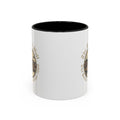 Shield Wall Accent Mug — The Battle of Hastings 1066 (Bayeux Tapestry Style)