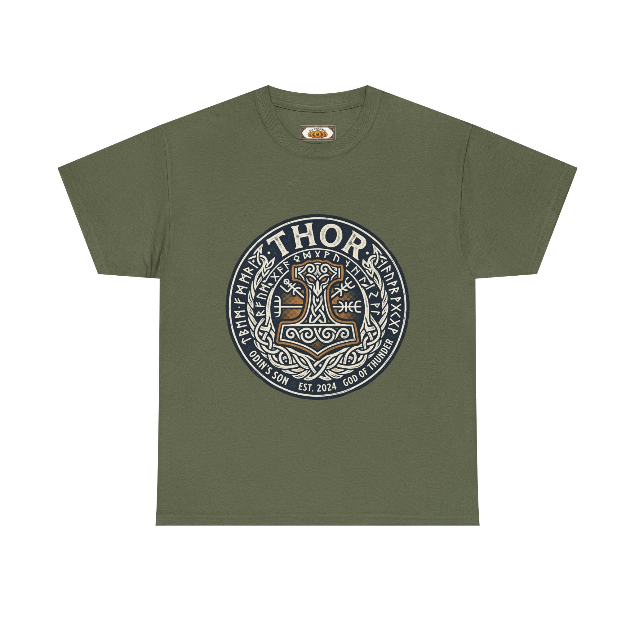 Mjölnir Thor's Hammer T-Shirt —  Norse Mythology Tee