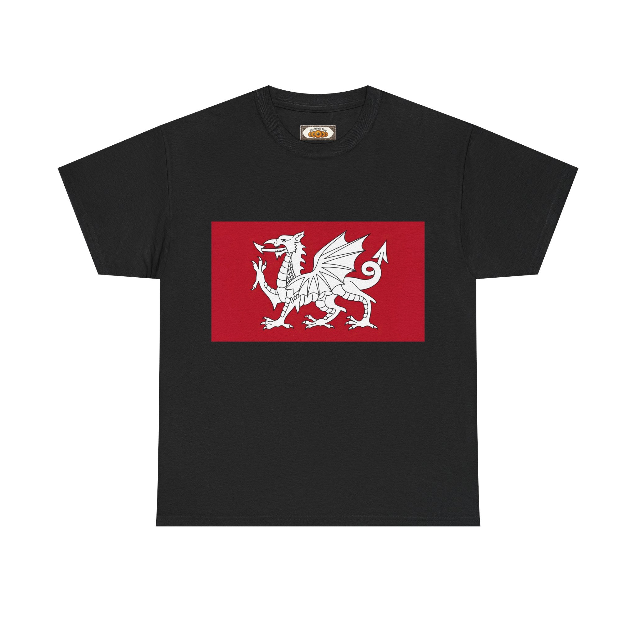 White Dragon of Wessex Unisex T-Shirt — Anglo-Saxon Emblem Tee | Heritage Clothing